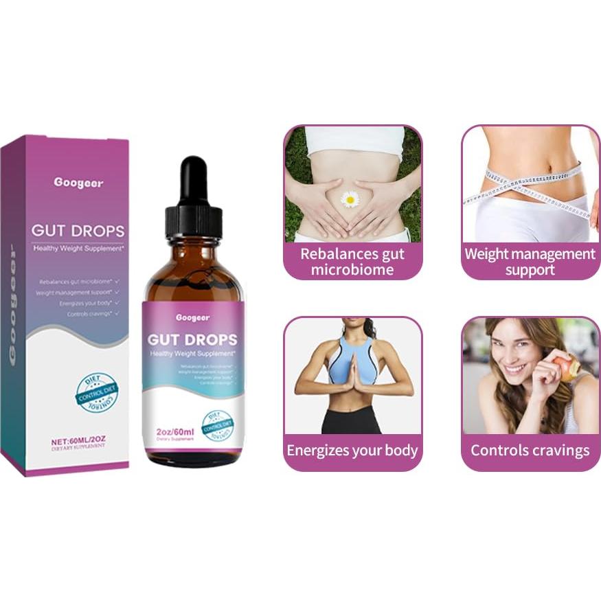 Gotas líquidas para el intestino con semillas de calabaza 60ml - 3 unidades