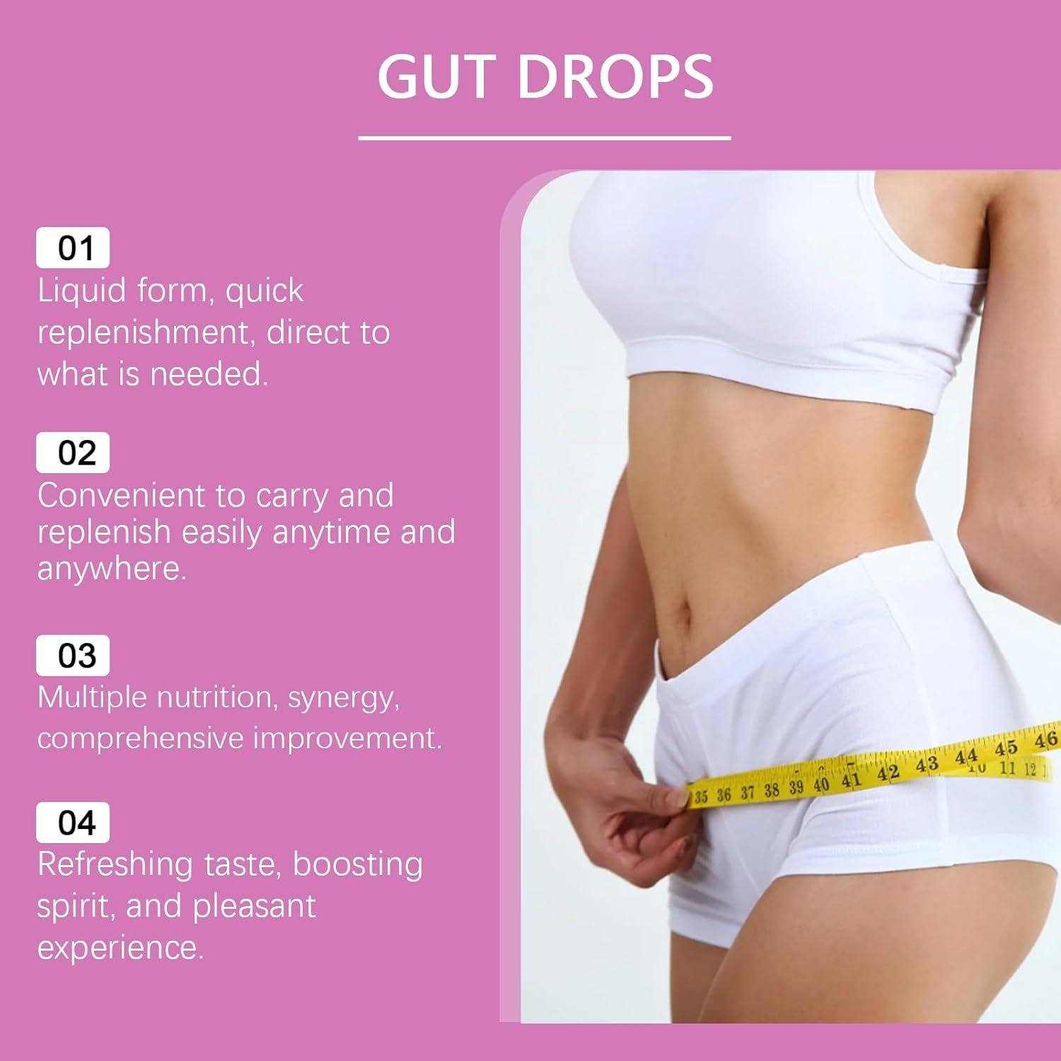 Gotas líquidas para el intestino con semillas de calabaza 60ml - 3 unidades