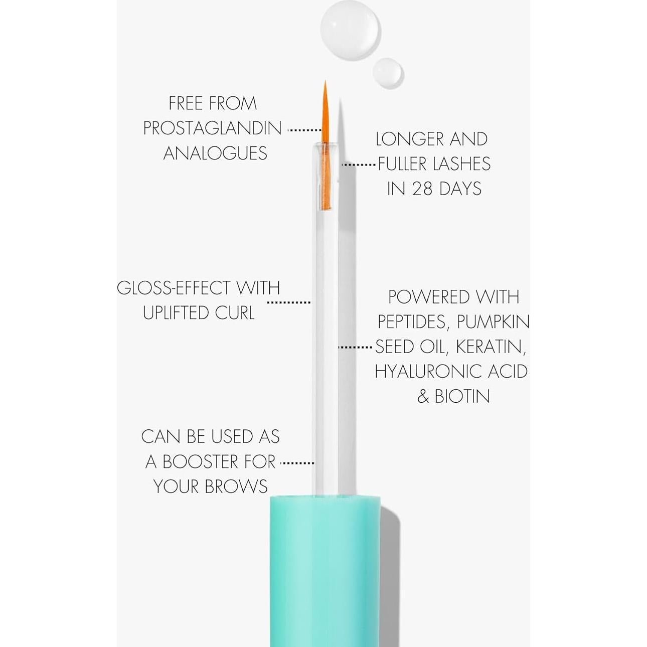 Suero para Pestañas SWEED 3 ml | Vegano, Libre de Crueldad, Biotina