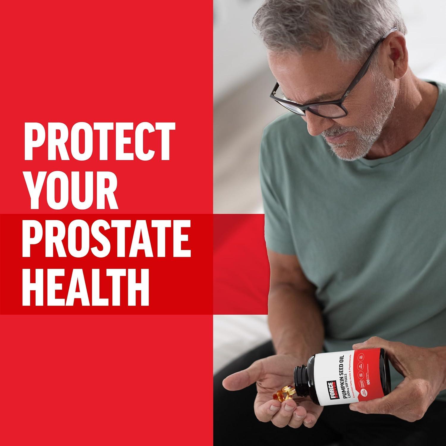 Cápsulas de Aceite de Semilla de Calabaza Force Factor 100 Gelatinas