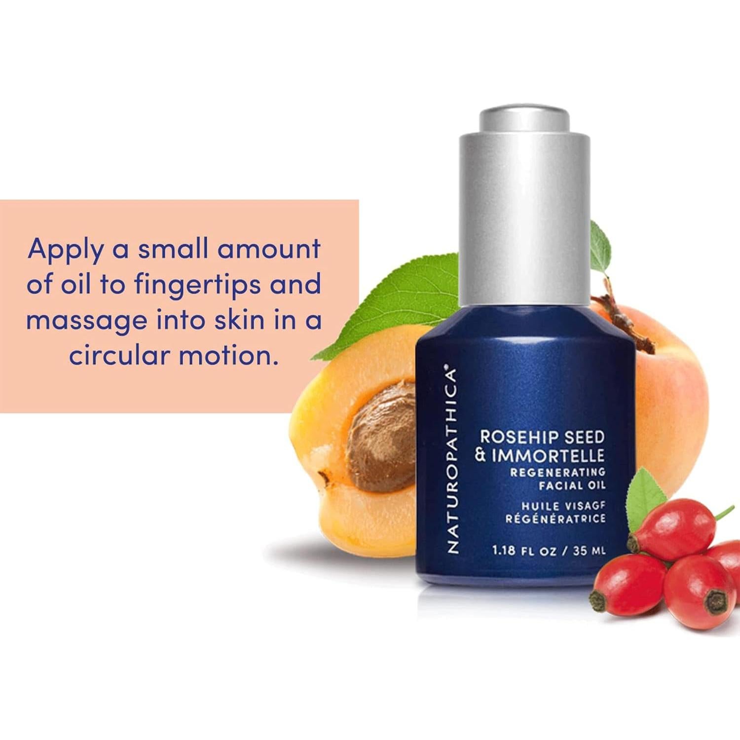 Aceite Facial Regenerador Naturopathica 35 ml - Rosa Mosqueta