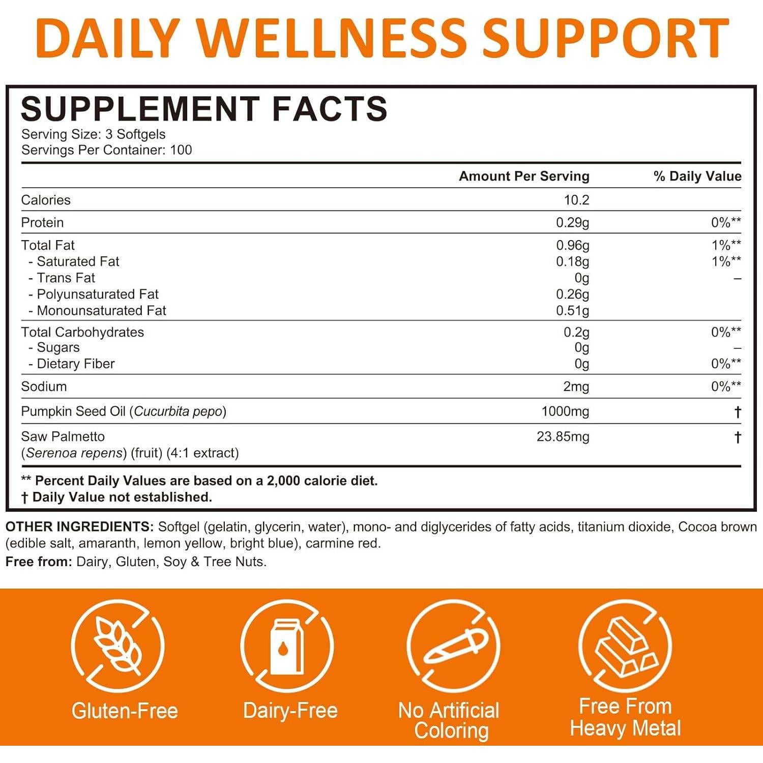 Suplemento Aceite Semilla Calabaza Newseel 300 Cápsulas