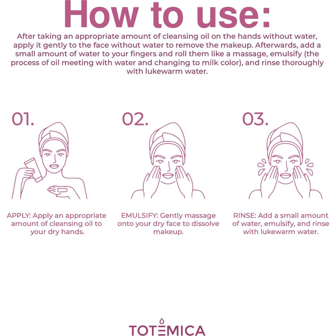 Desmaquillante Aceite Limpiador Totemica 150ml Piel Sensible