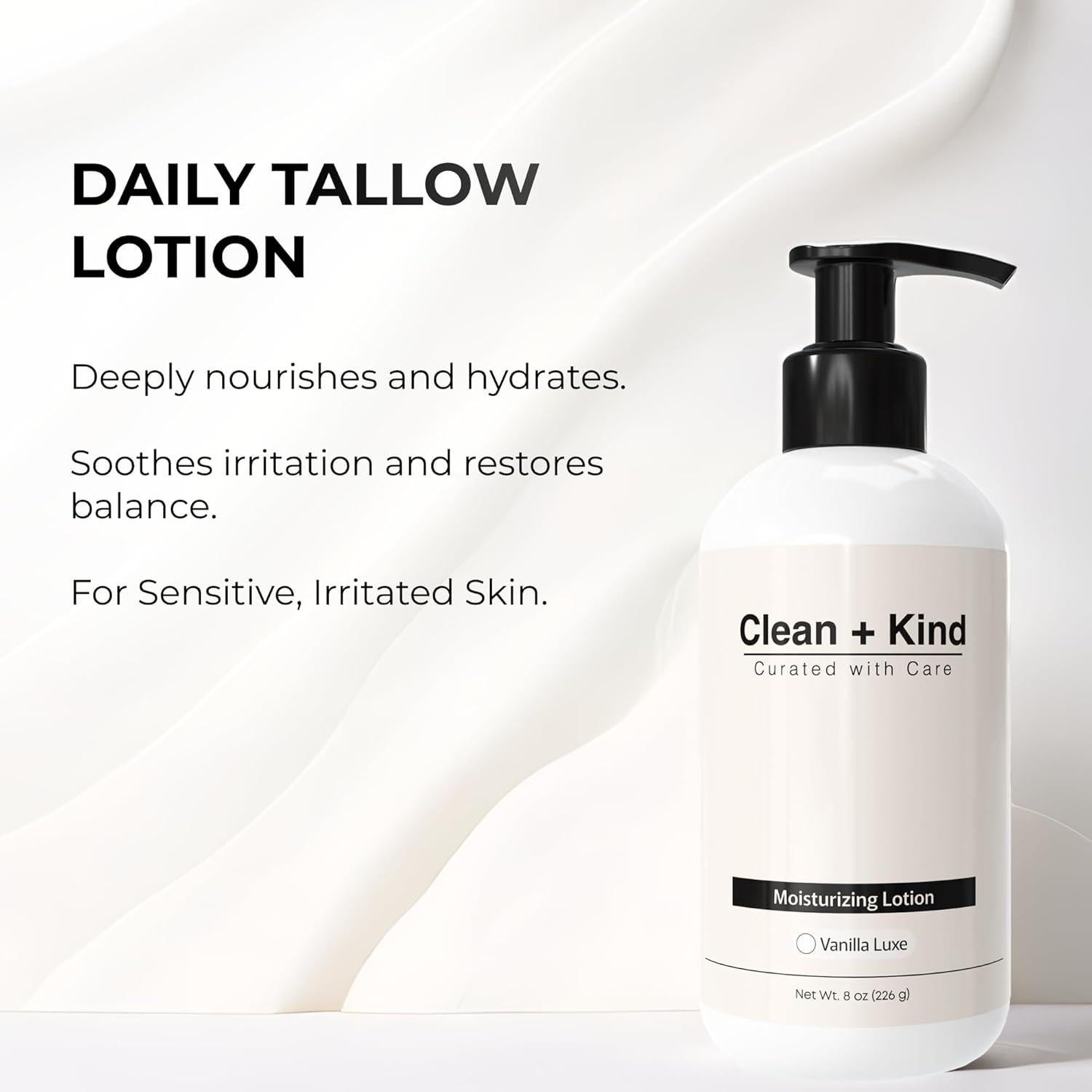 Loción Corporal Hidratante Clean + Kind 227 g Vainilla