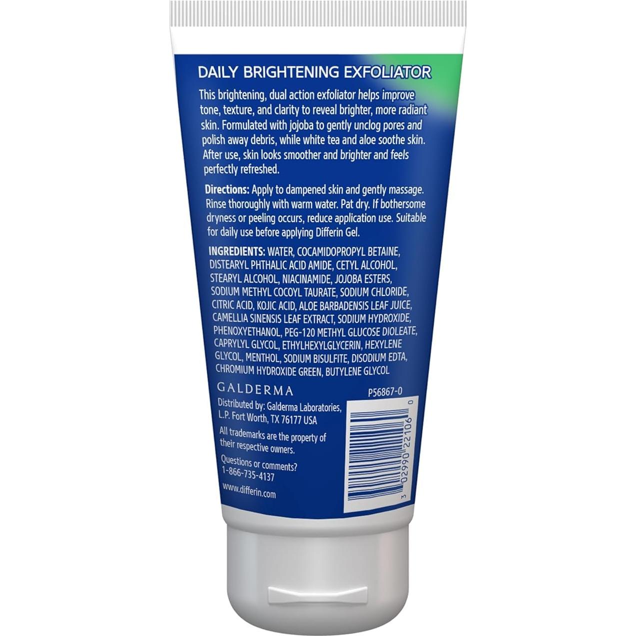 Exfoliante Facial Diferin Iluminador 177 ml para Piel con Acné