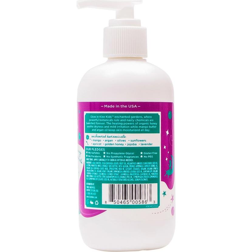 Loción Corporal Klee Kids con Aceite de Argán y Miel 258.5g