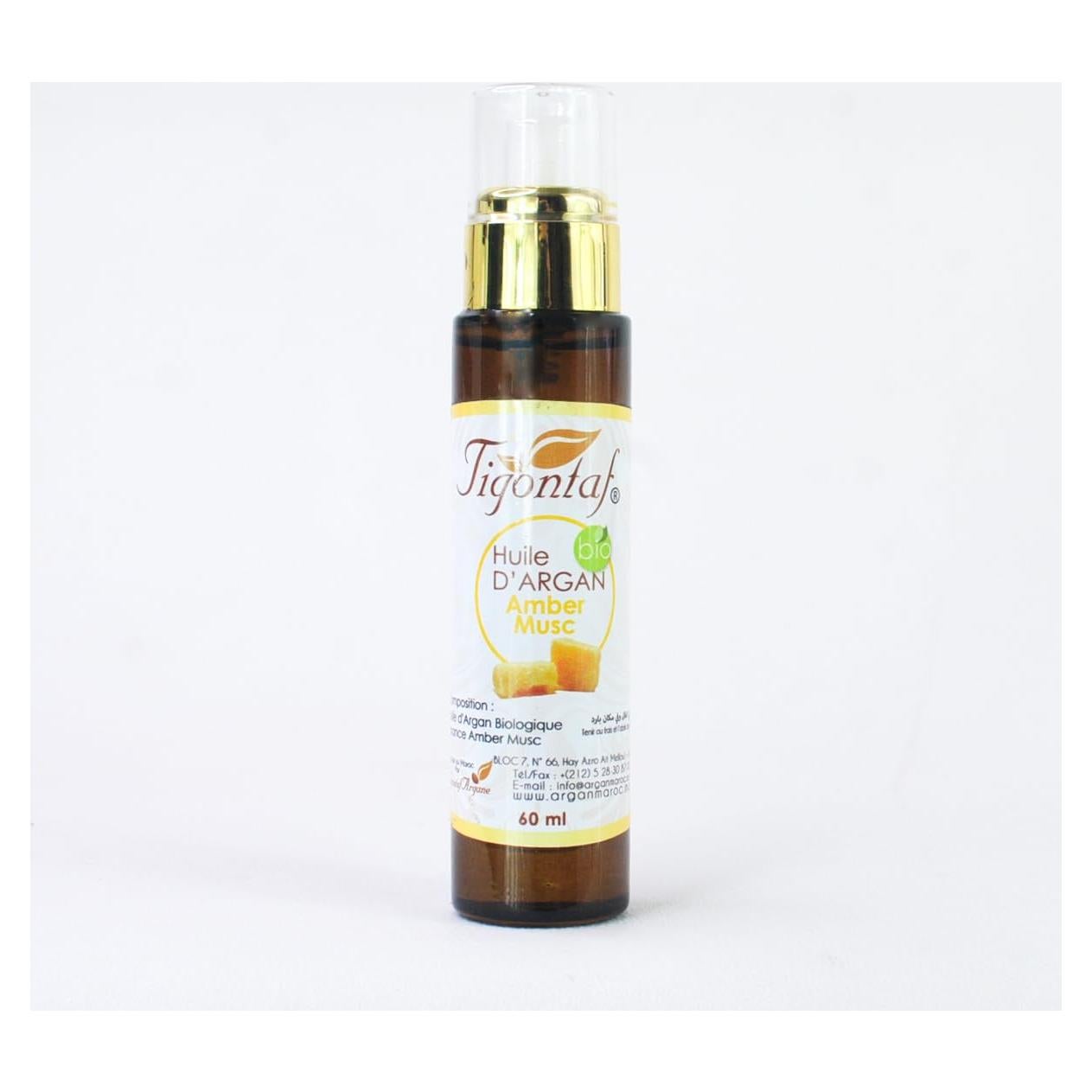 Aceite de Argán Tigontaf 100% Puro con Almizcle - Hidratante para Cabello y Piel