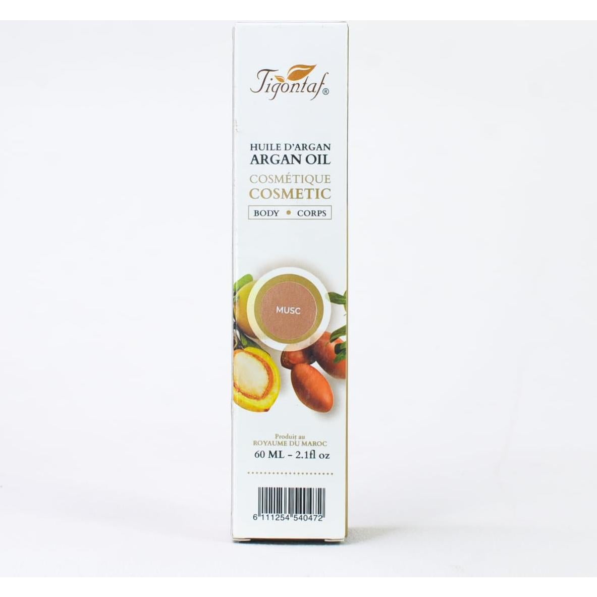 Aceite de Argán Tigontaf 100% Puro con Almizcle - Hidratante para Cabello y Piel