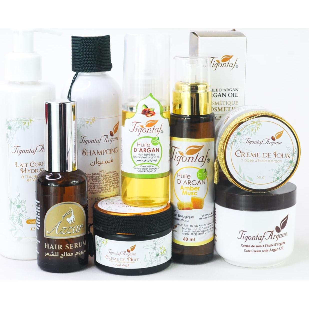 Aceite de Argán Tigontaf 100% Puro con Almizcle - Hidratante para Cabello y Piel