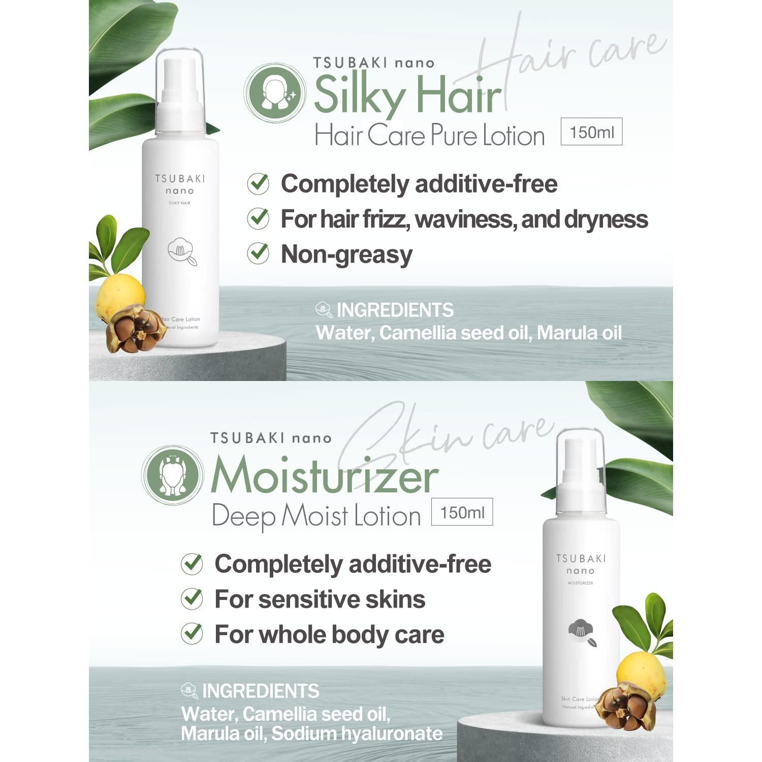 Loción Hidratante Natural Auratec Tsubaki 170g Sin Irritantes