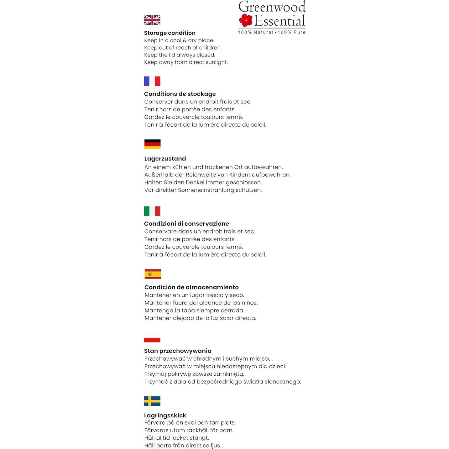 Aceite de Marula Orgánico Greenwood 30ml Prensado en Frío