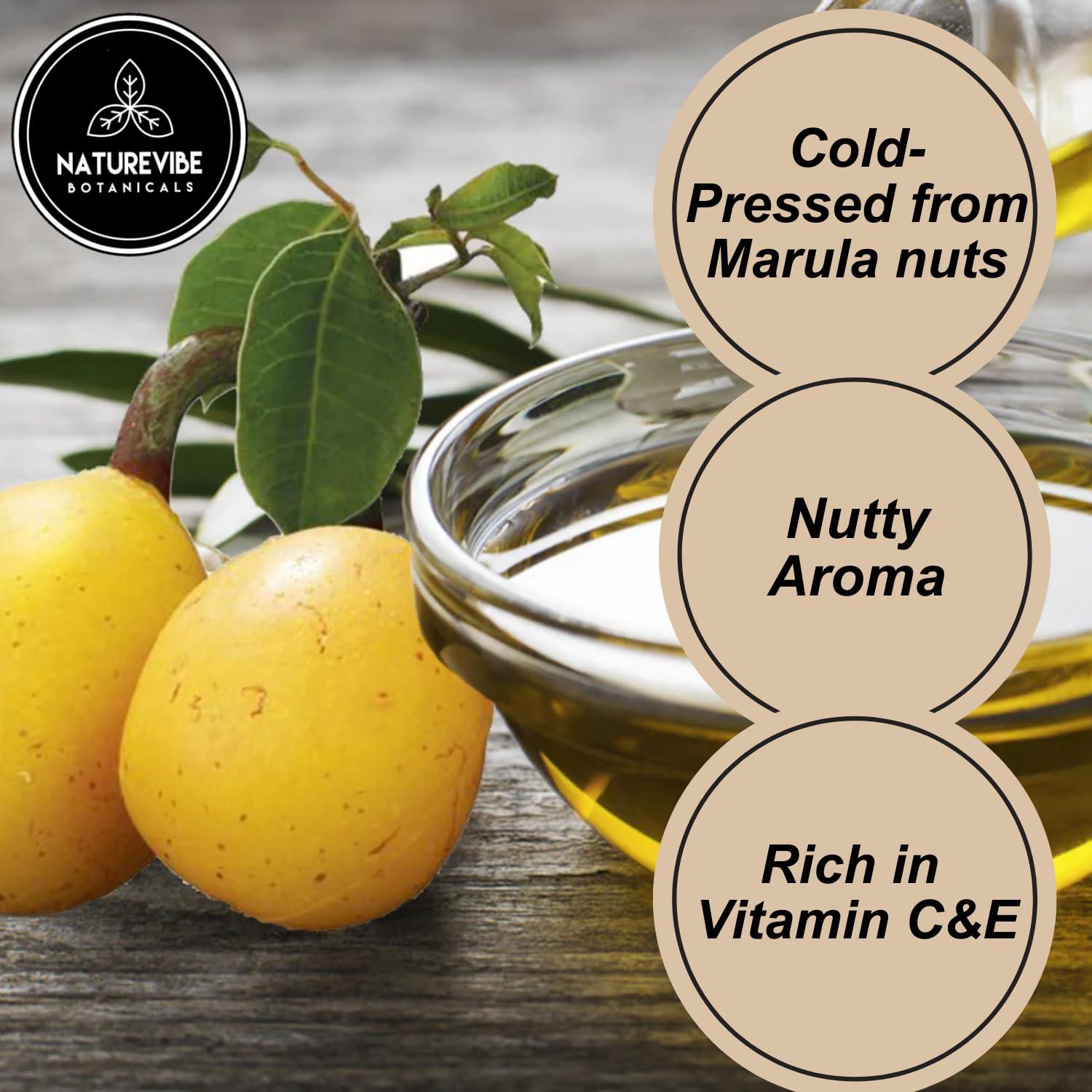 Combo Aceite de Marula y Jojoba Naturevibe 946ml cada uno