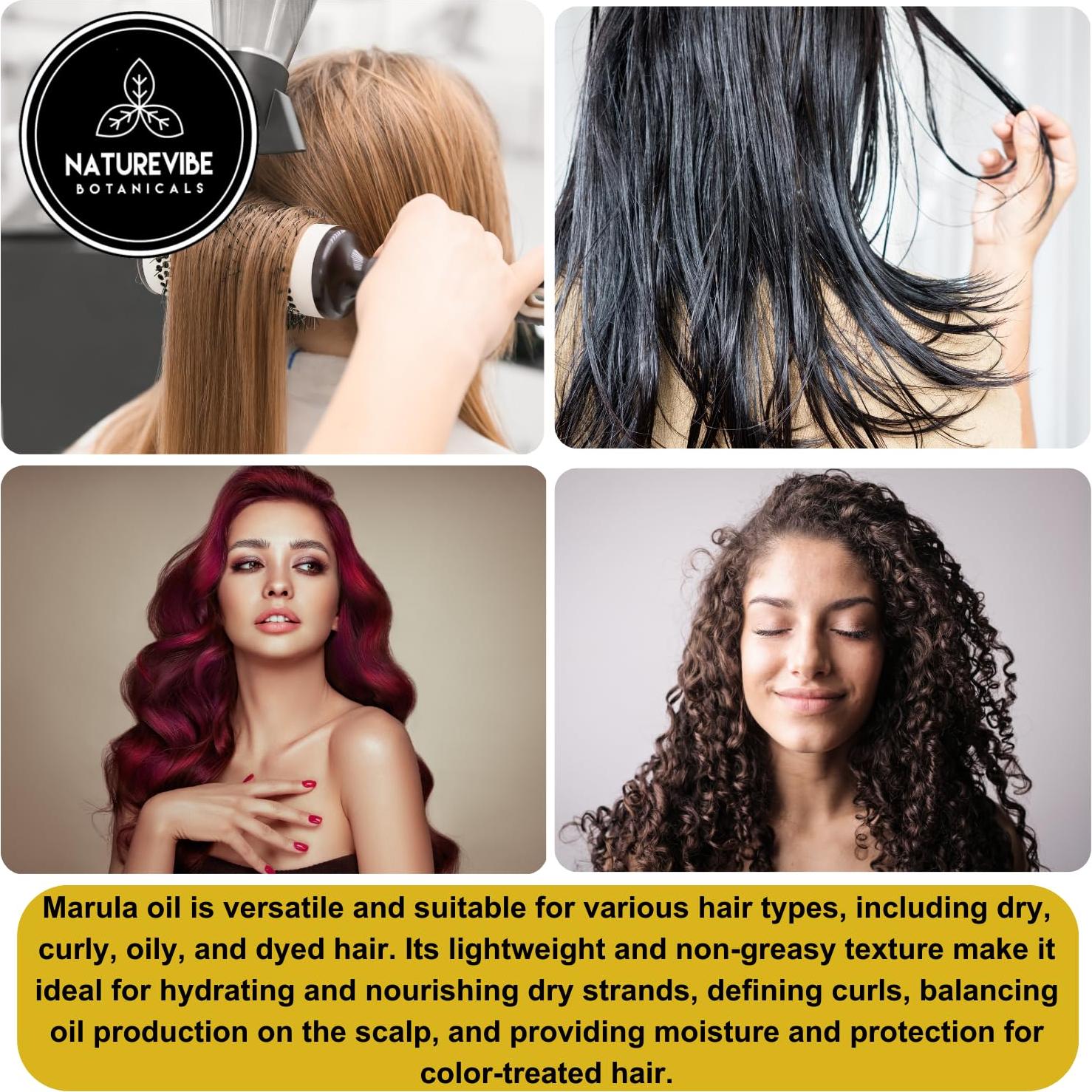 Combo Aceite de Marula y Jojoba Naturevibe 946ml cada uno