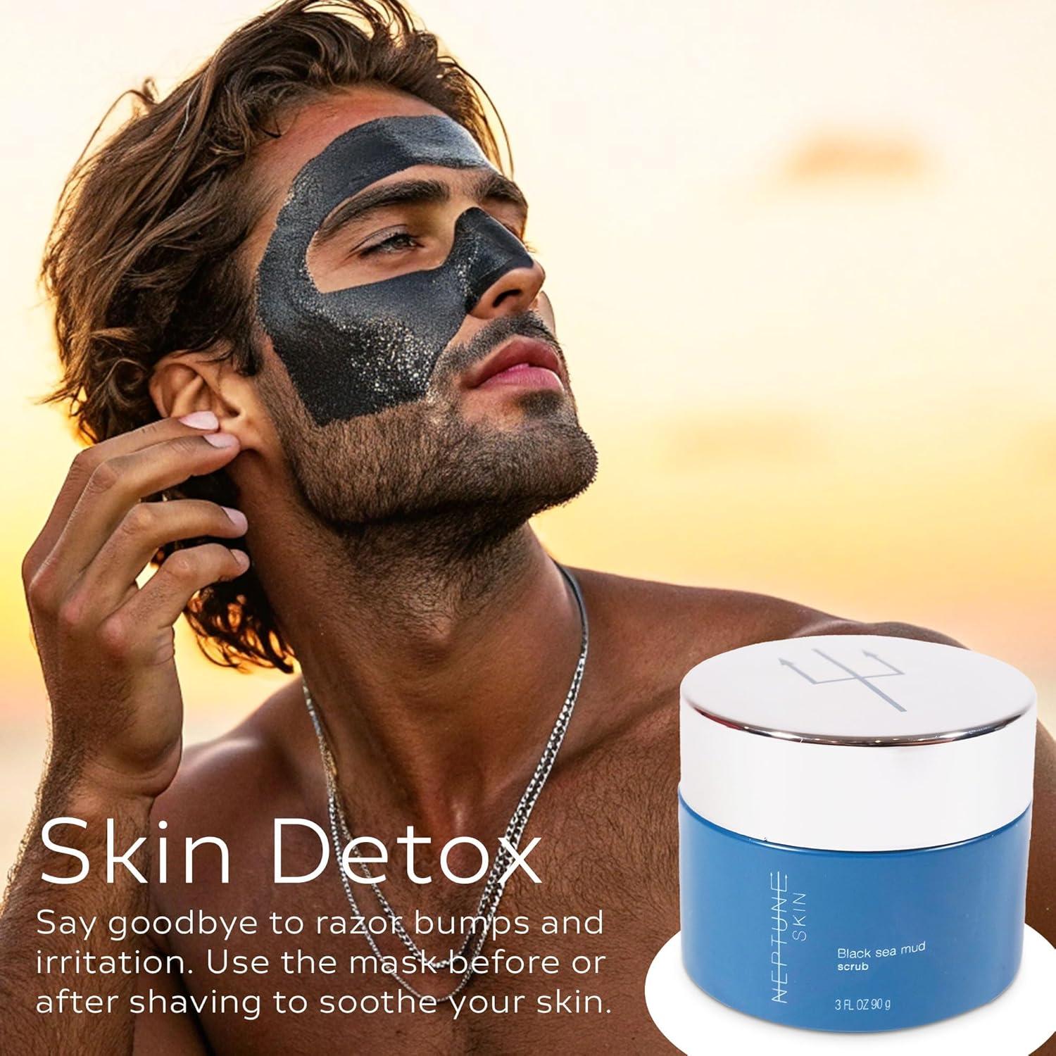 Paquete de Cuidado de la Piel Neptune 3 Piezas - Limpiador, Hidratante y Exfoliante Natural