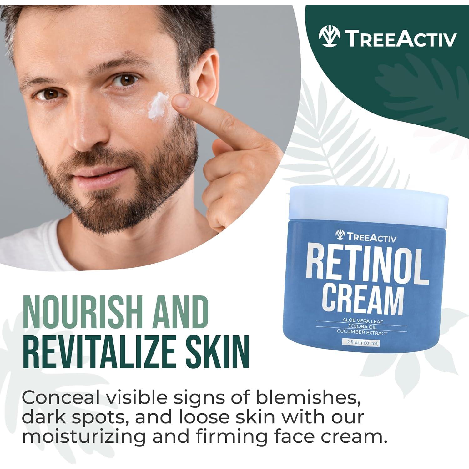 Crema de Retinol TreeActiv 60 ml - Hidratante Anti-Envejecimiento
