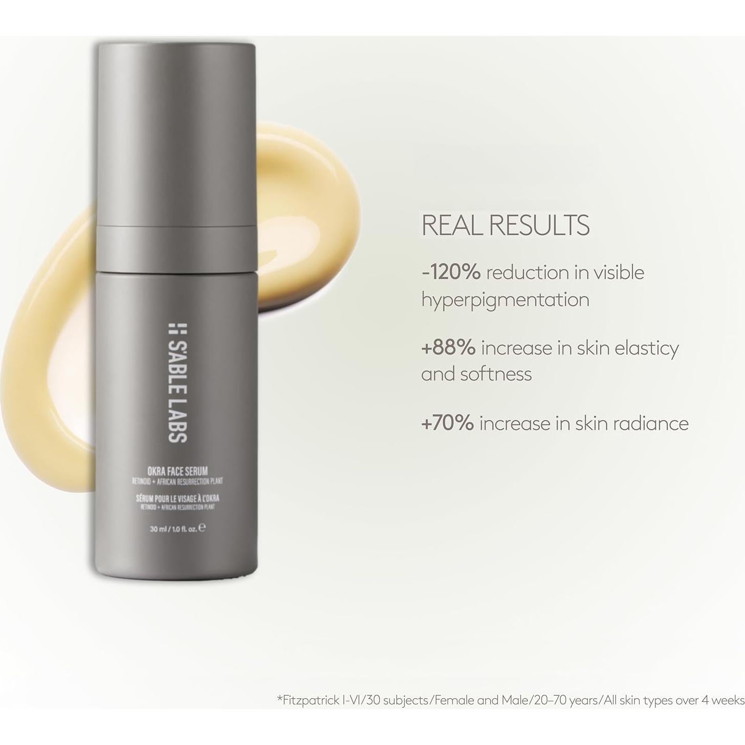 Suero Facial S'ABLE Labs 30 mL | Aumenta Elasticidad y Colágeno