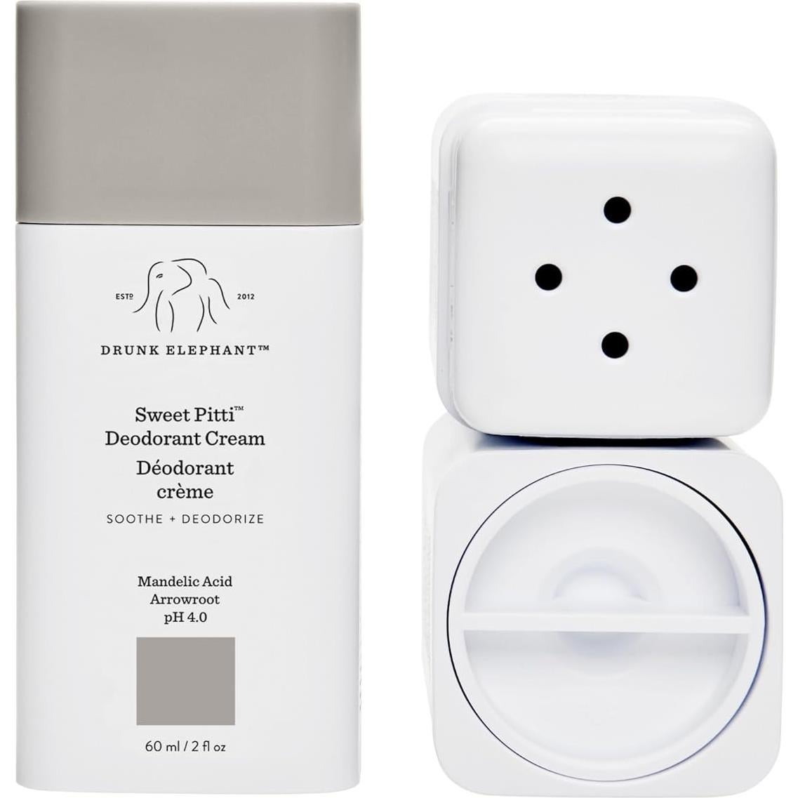 Crema Desodorante Drunk Elephant Sweet Pitti 60 ml - Sin Aluminio