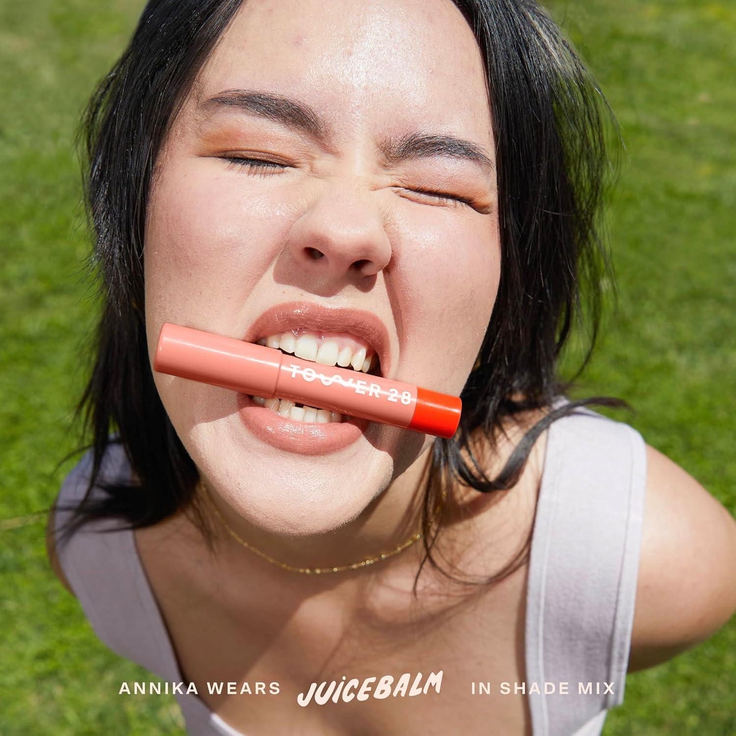Bálsamo Labial Tinte Tower 28 JuiceBalm - Hidratante Vegano 2.7 mL