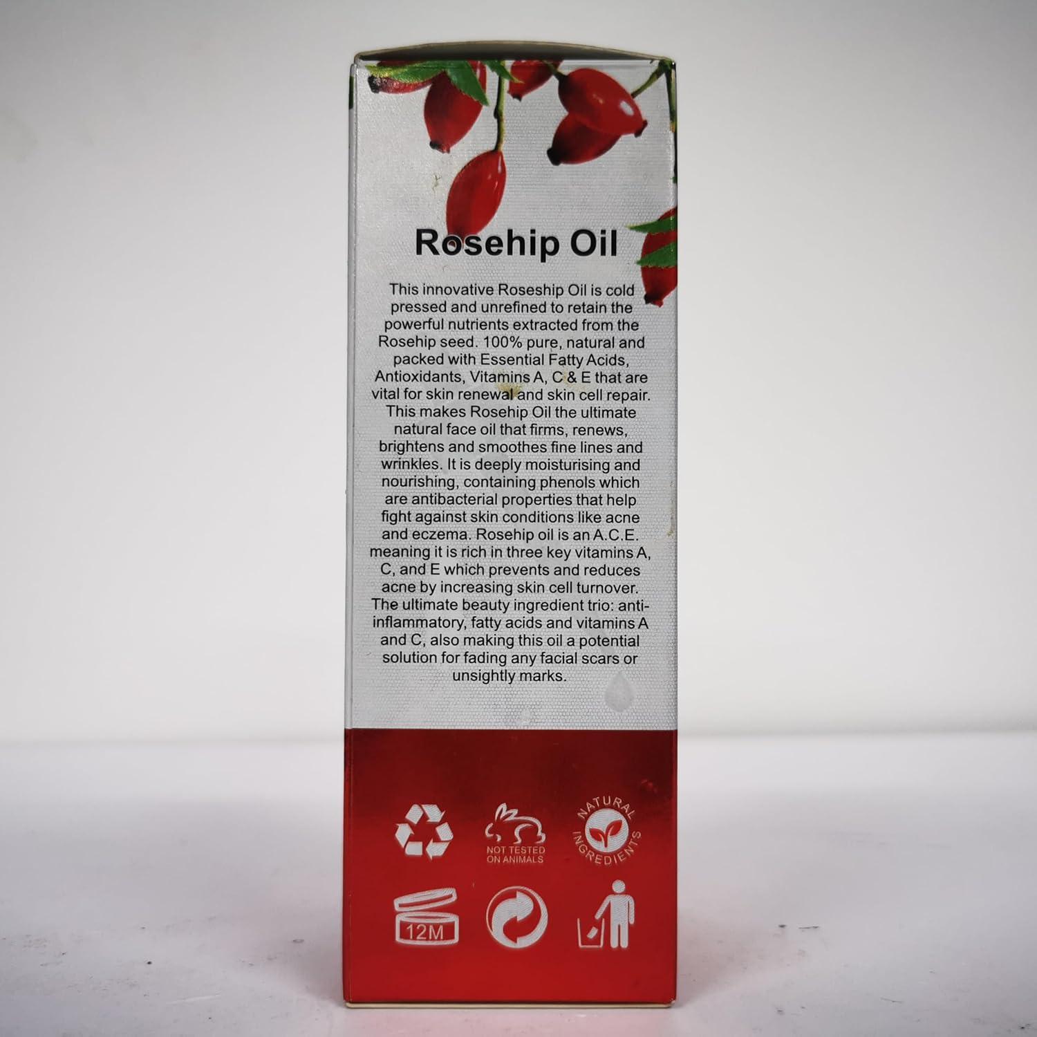 Aceite de Rosa Mosqueta Orgánico 100% Puro - 2 Piezas