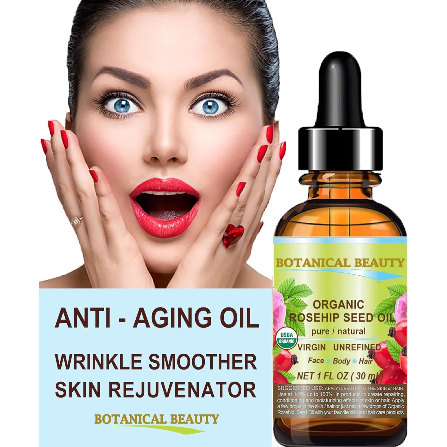 Aceite de Semilla de Rosa Mosqueta Orgánico 100% Puro 15 ml