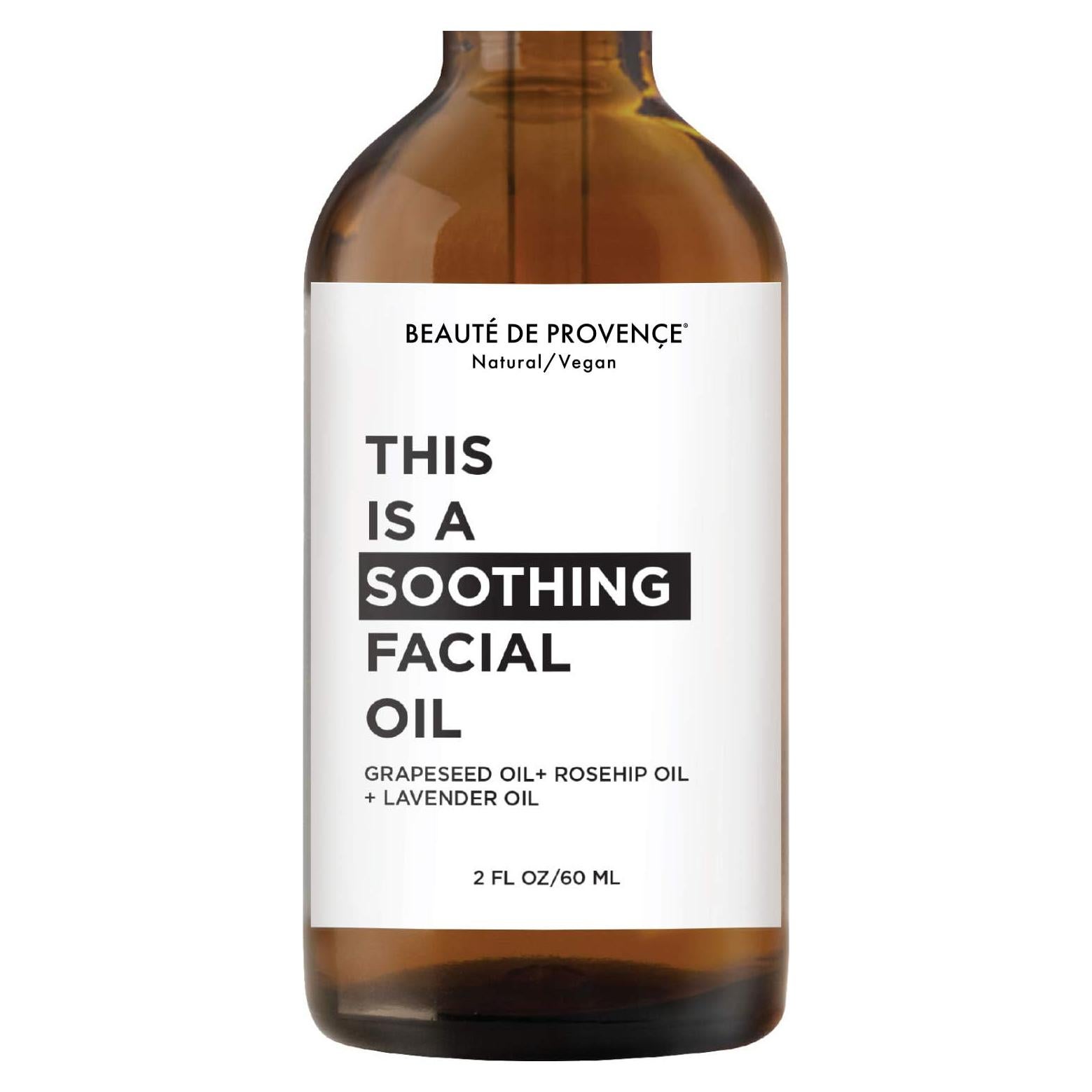 Aceite Facial Calmante BEAUTE DE PROVENCE 59 ml - Hidratante Natural