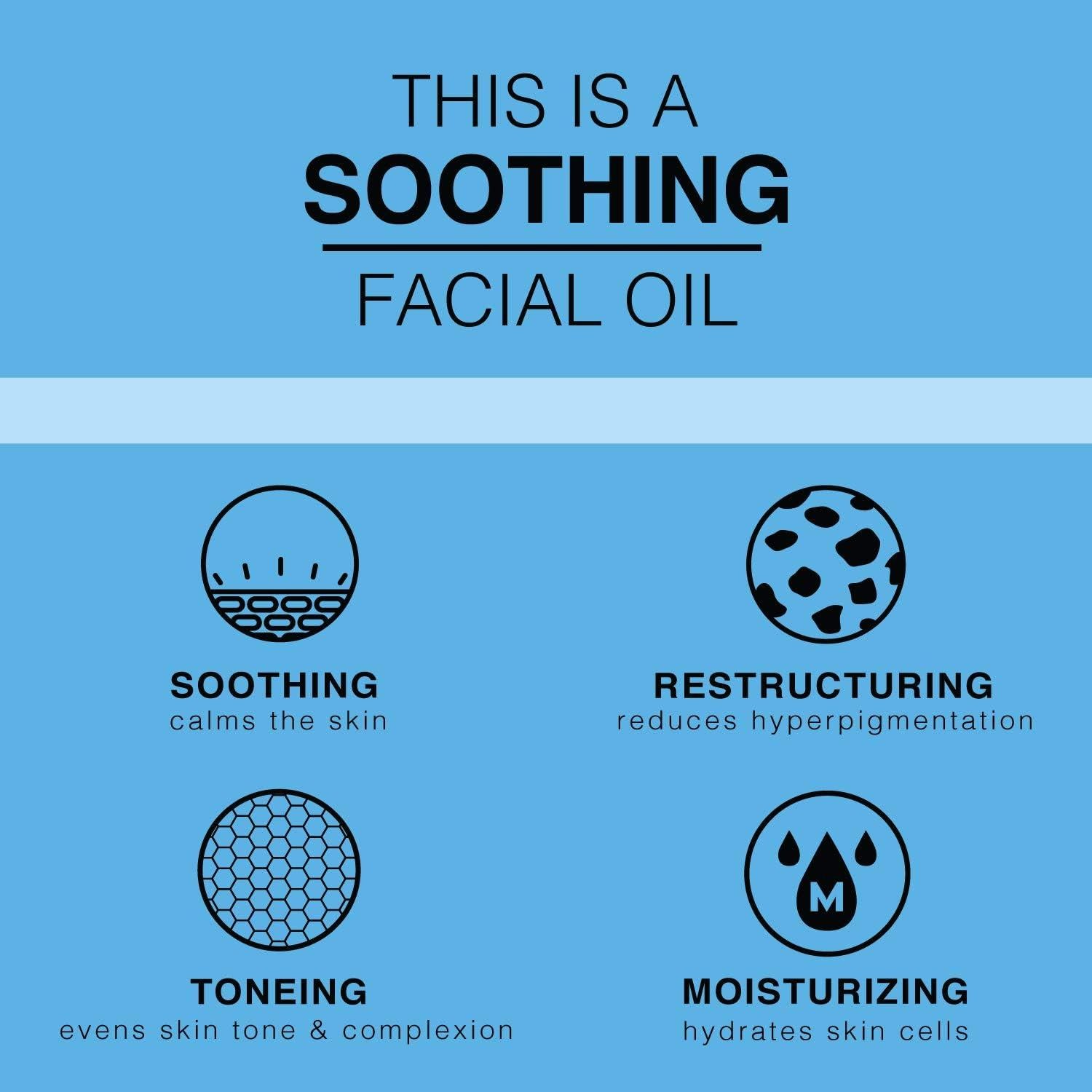 Aceite Facial Calmante BEAUTE DE PROVENCE 59 ml - Hidratante Natural