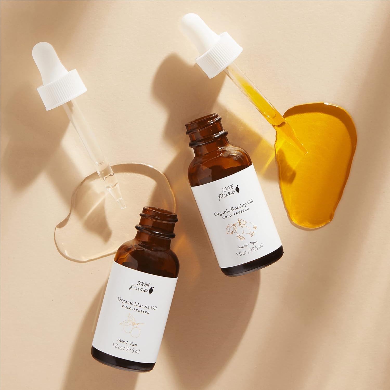 Aceite de Rosa Mosqueta Orgánico 100% Puro 28.35g Hidratante