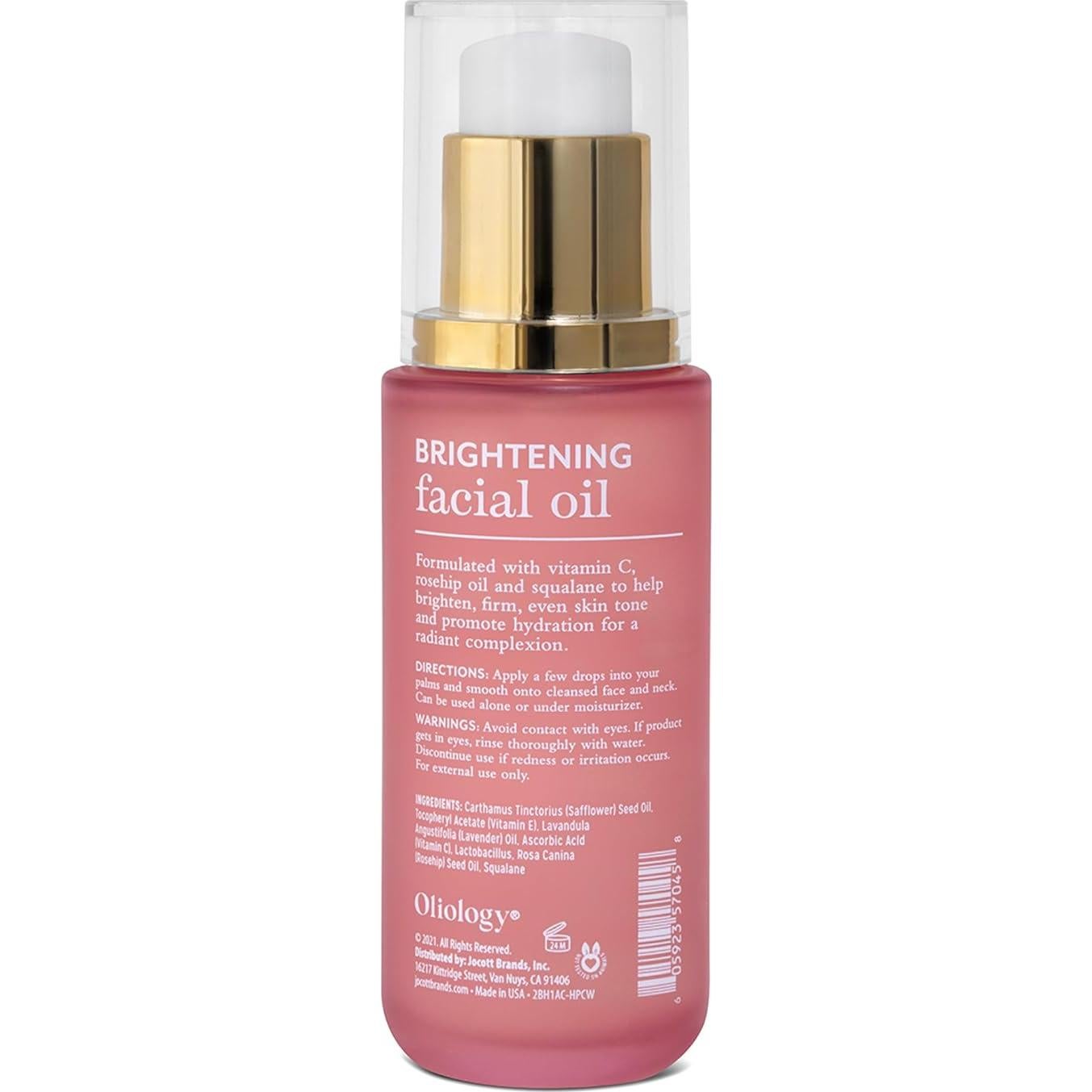Aceite Facial Iluminador Oliology 59 ml - Vitamina C y Rosa Mosqueta