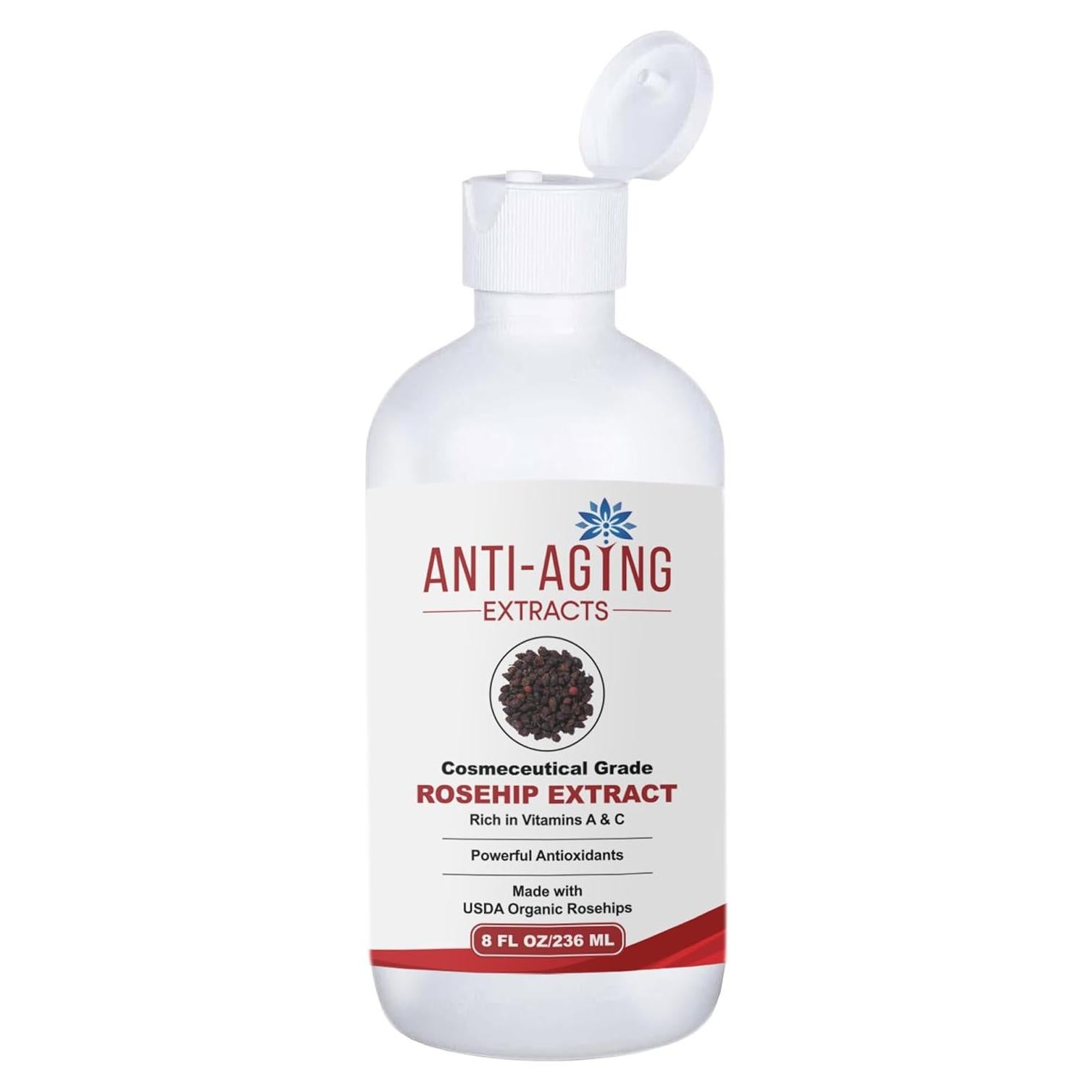 Suero de Rosa Mosqueta 236.6 ml - Hidratante Antienvejecimiento