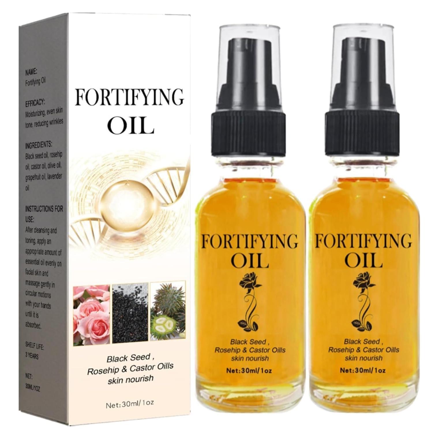 Suero Facial Natural 30ml Aceite de Rosa Mosqueta y Ricino