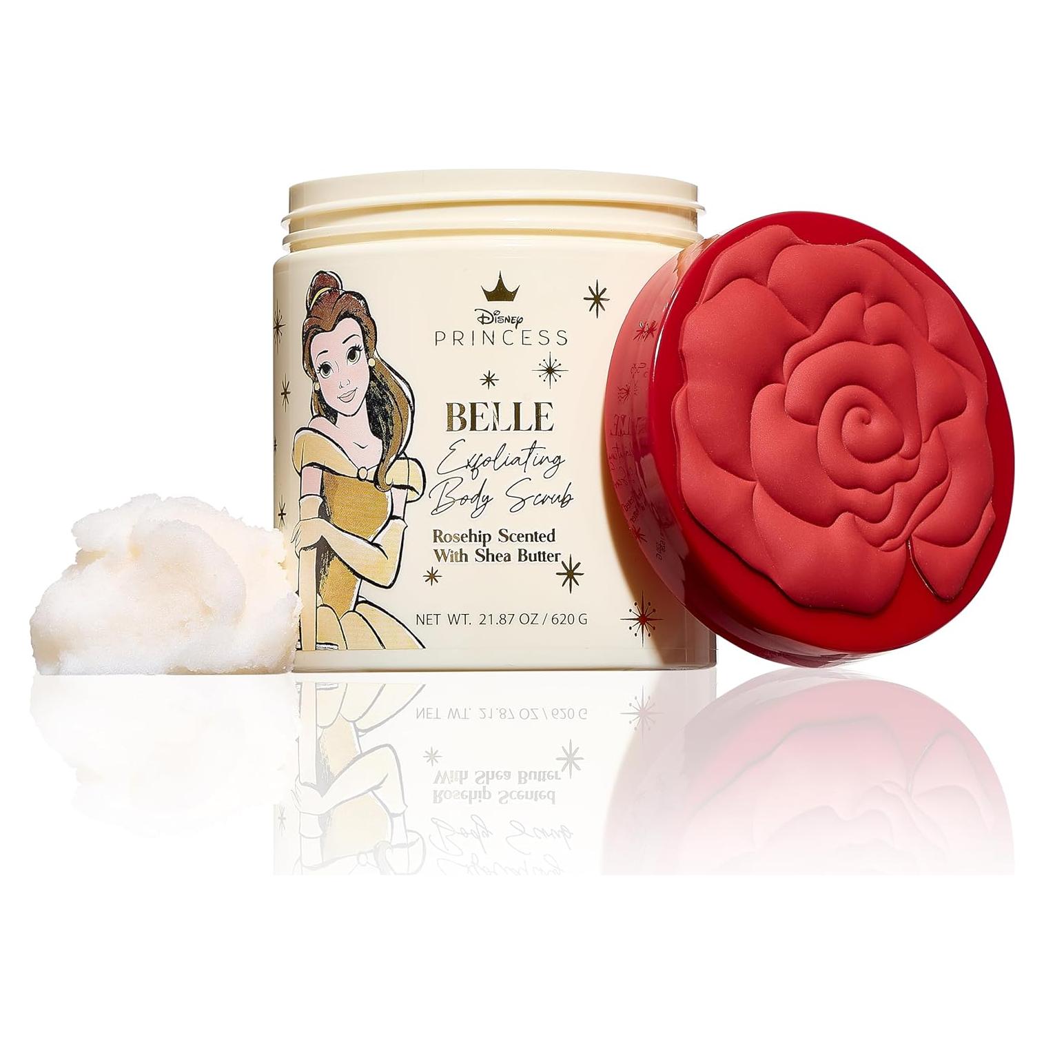 Exfoliante Corporal Disney Belle 618 g - Lujo Rosa Mosqueta