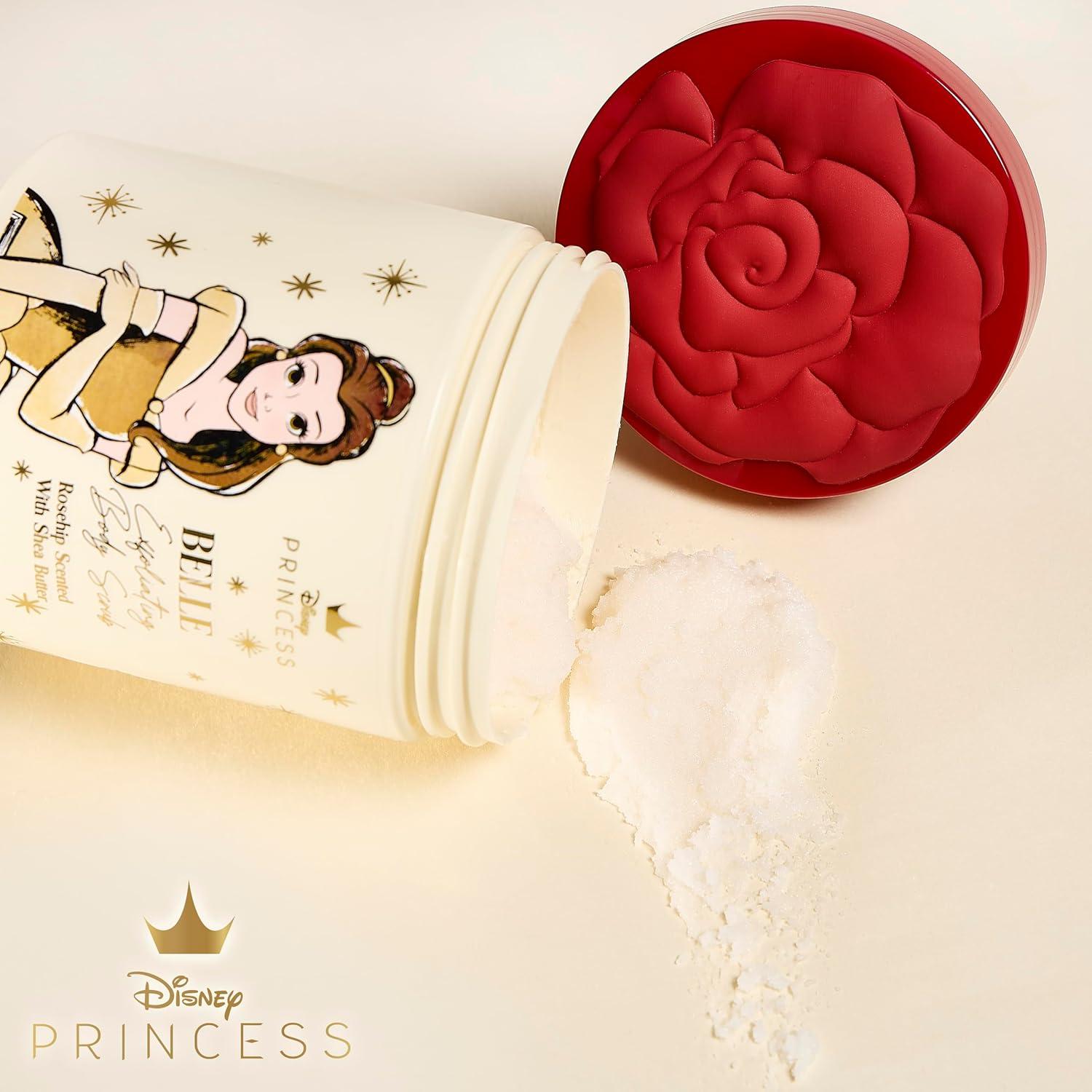 Exfoliante Corporal Disney Belle 618 g - Lujo Rosa Mosqueta