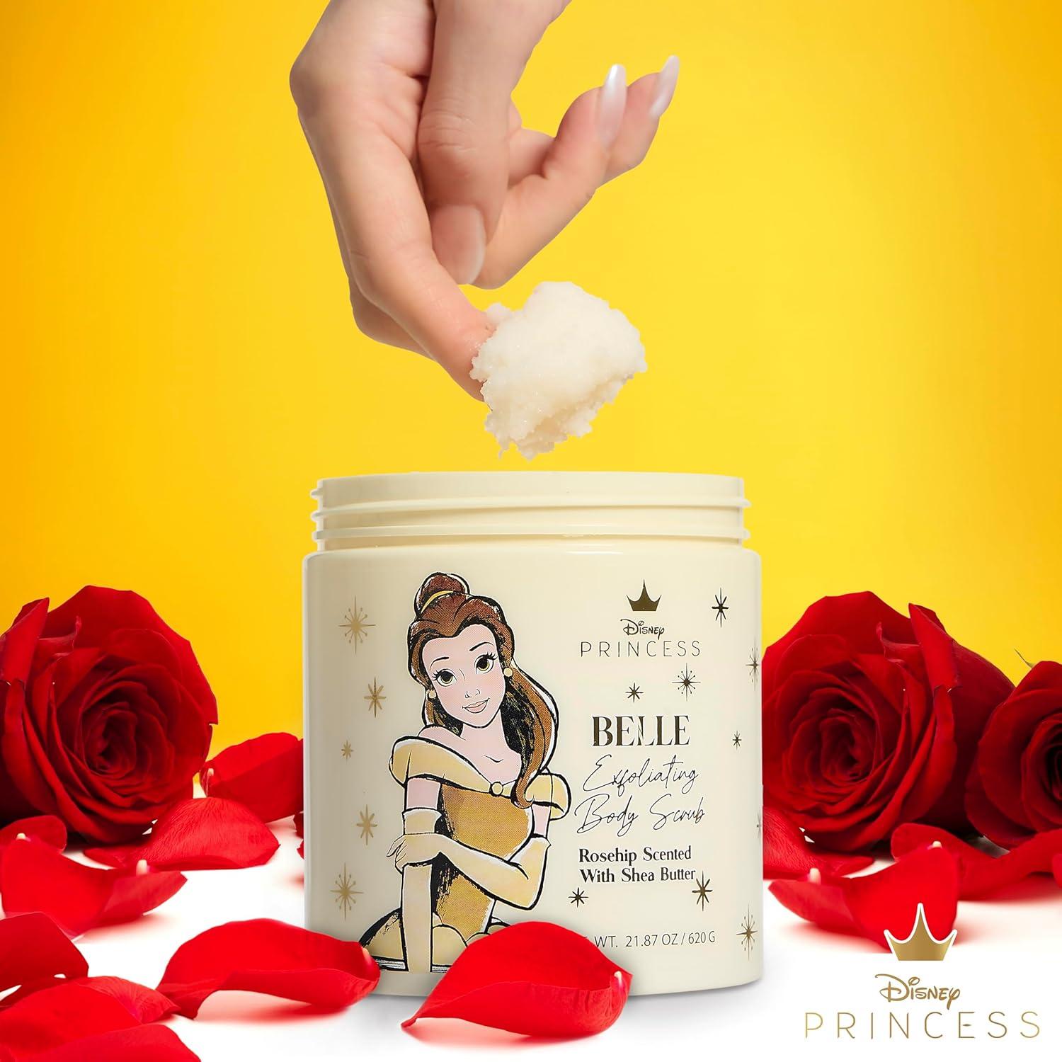 Exfoliante Corporal Disney Belle 618 g - Lujo Rosa Mosqueta