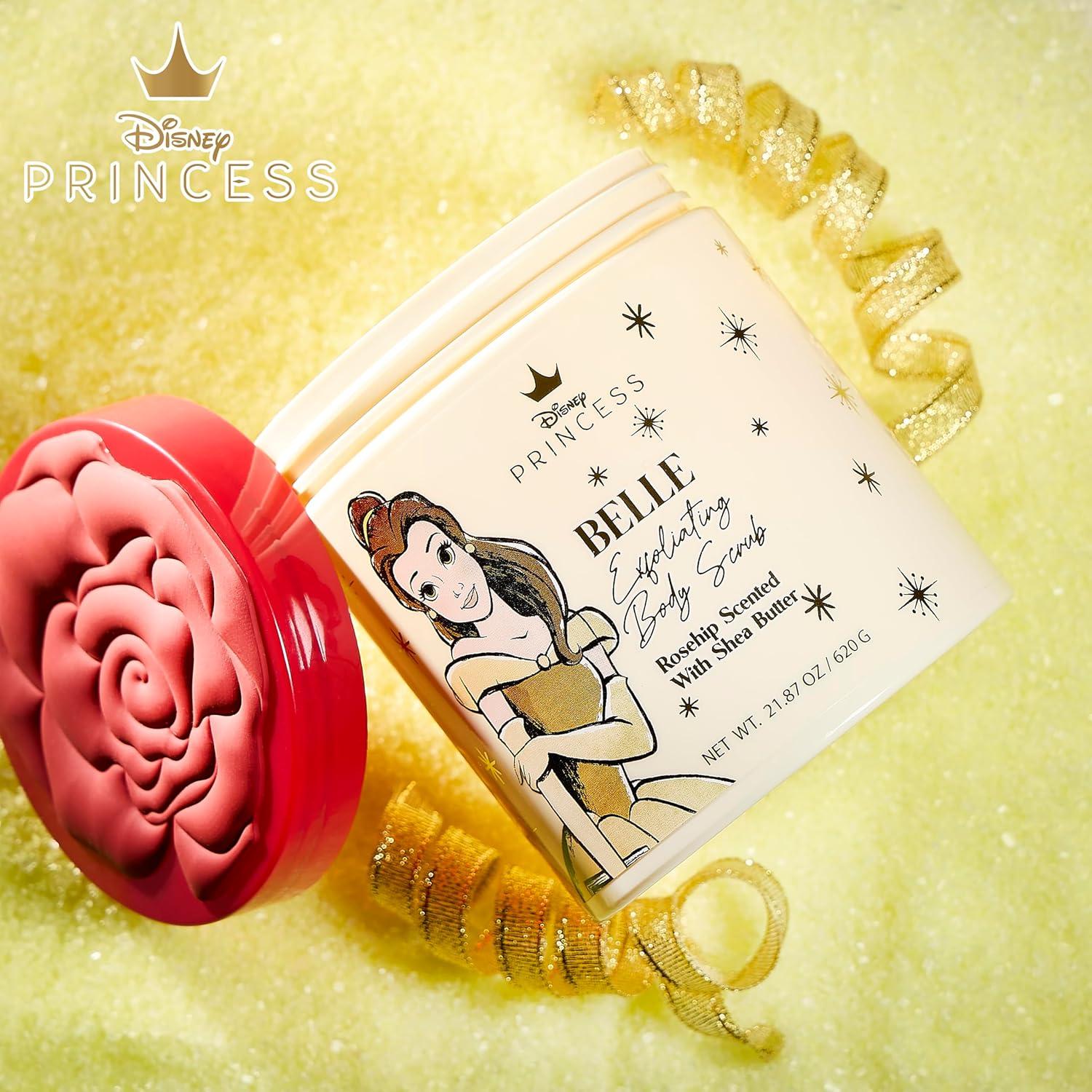 Exfoliante Corporal Disney Belle 618 g - Lujo Rosa Mosqueta