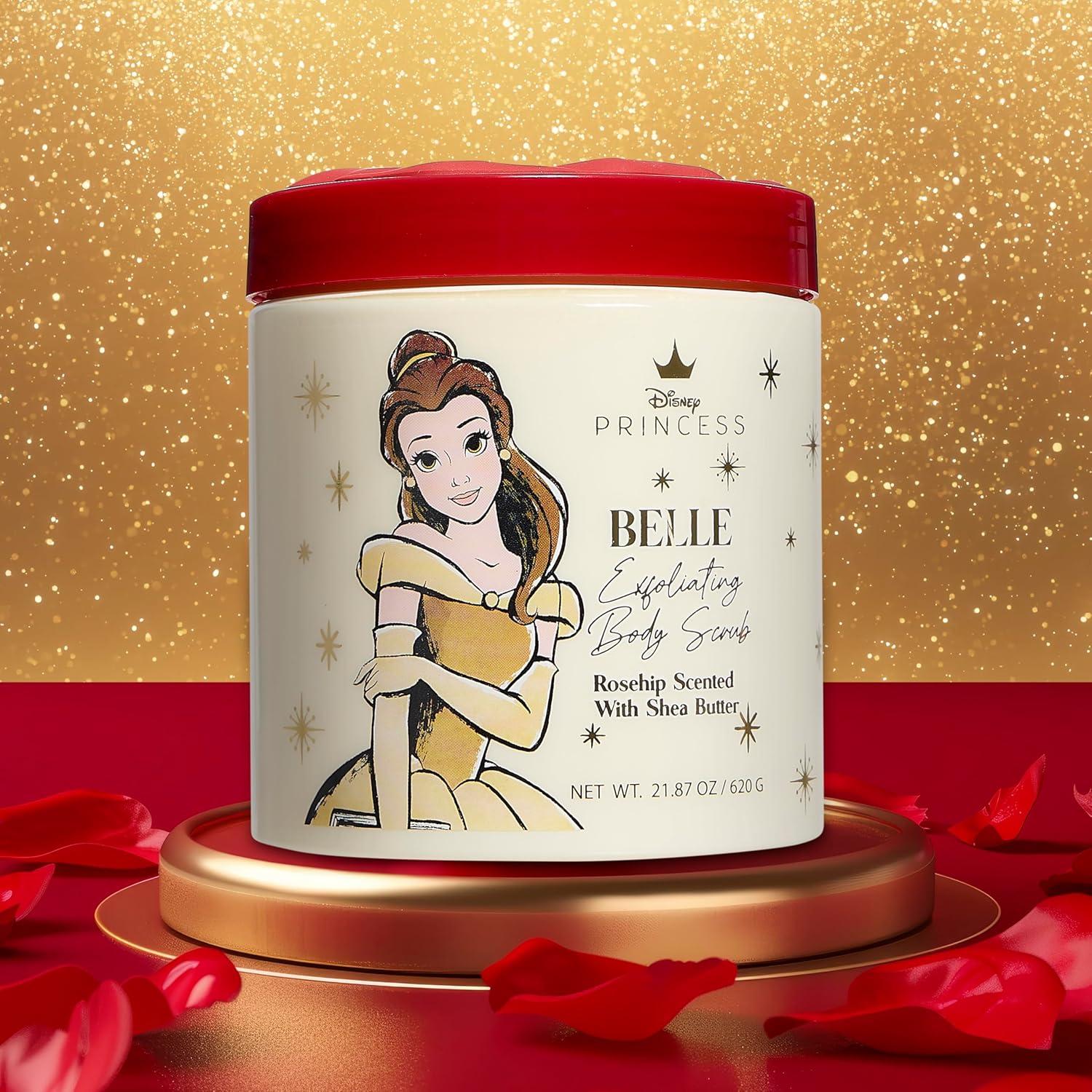Exfoliante Corporal Disney Belle 618 g - Lujo Rosa Mosqueta