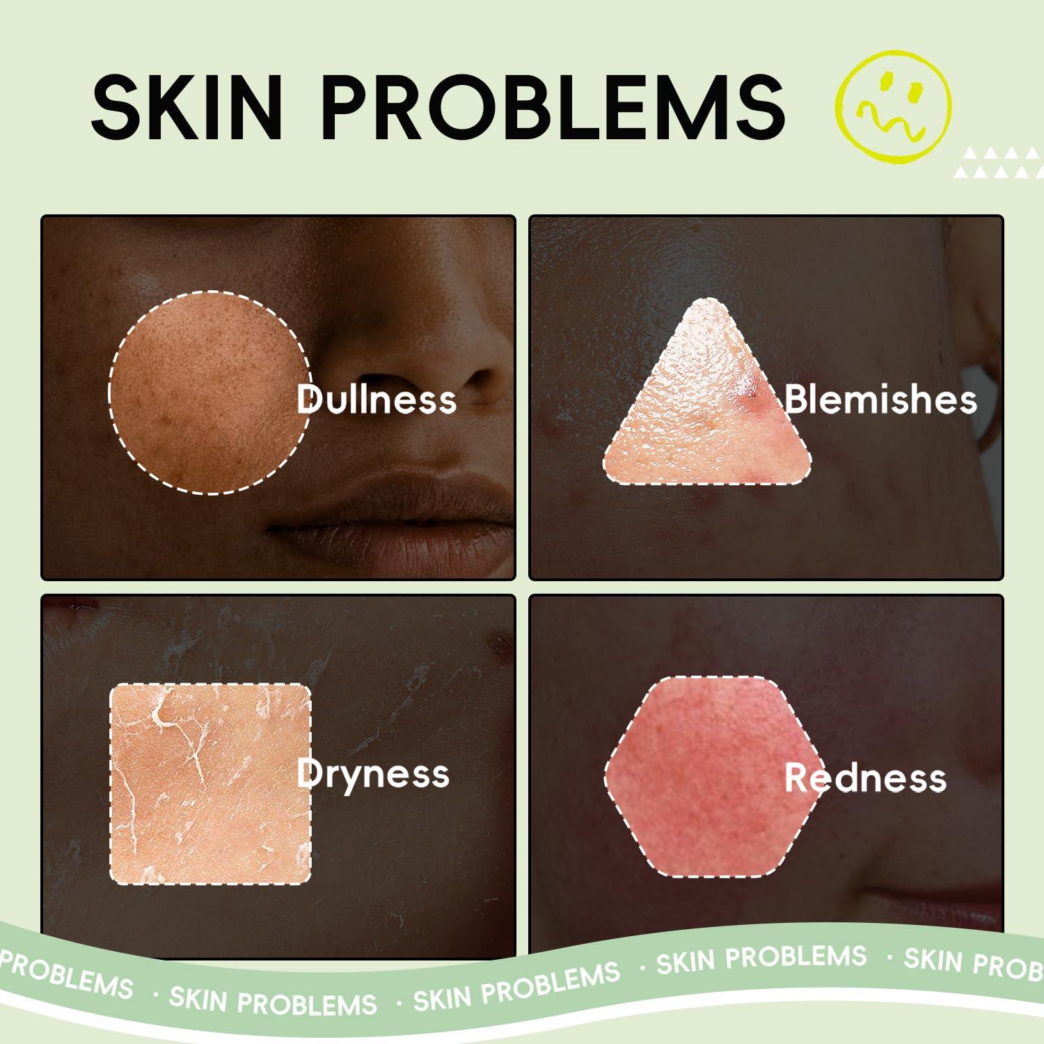 Conjunto de Cuidado de Piel QUIYUM 5 Piezas - Frutas y Rosa Mosqueta