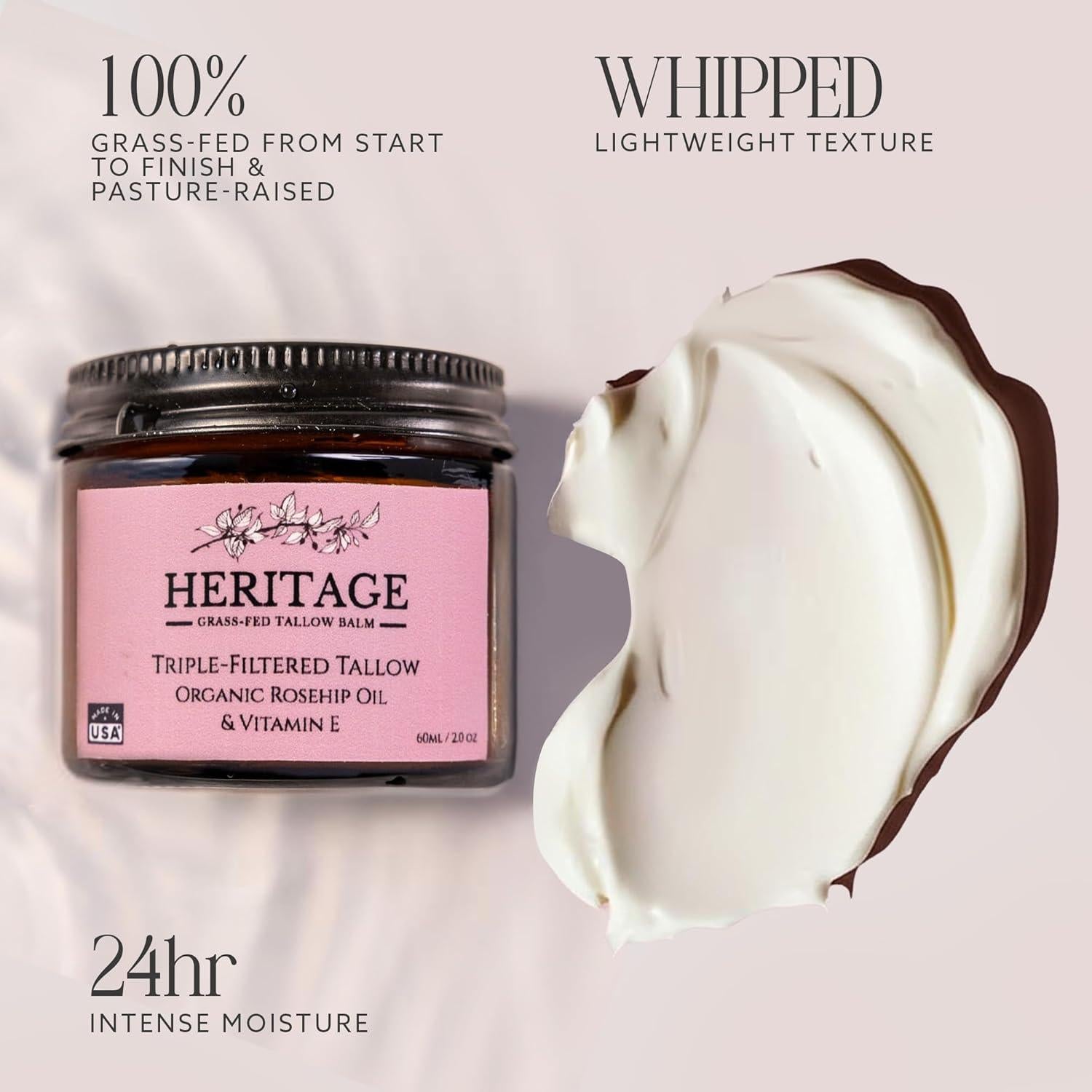 Bálsamo Hidratante Facial de Sebo de Res 56.7g - Natural y Efectivo