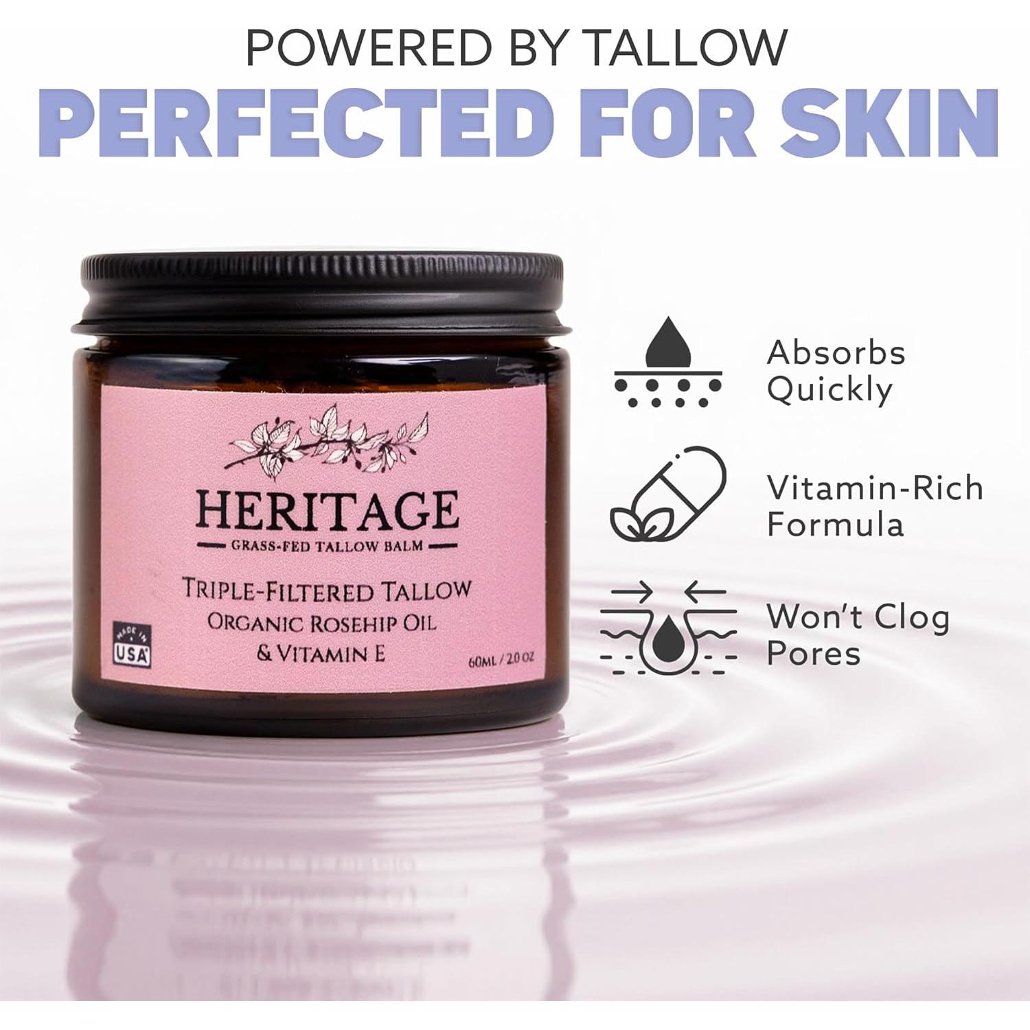 Bálsamo Hidratante Facial de Sebo de Res 56.7g - Natural y Efectivo