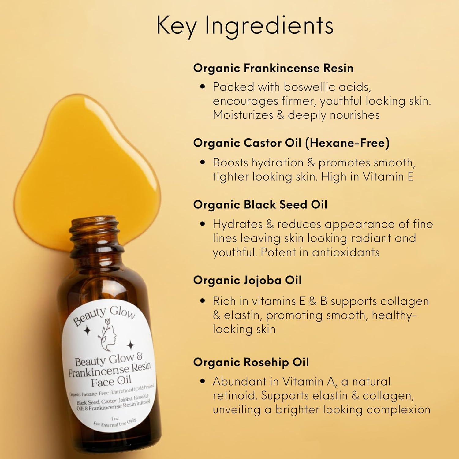 Suero Facial Hidratante Orgánico Beauty Glow 30 ml Antienvejecimiento