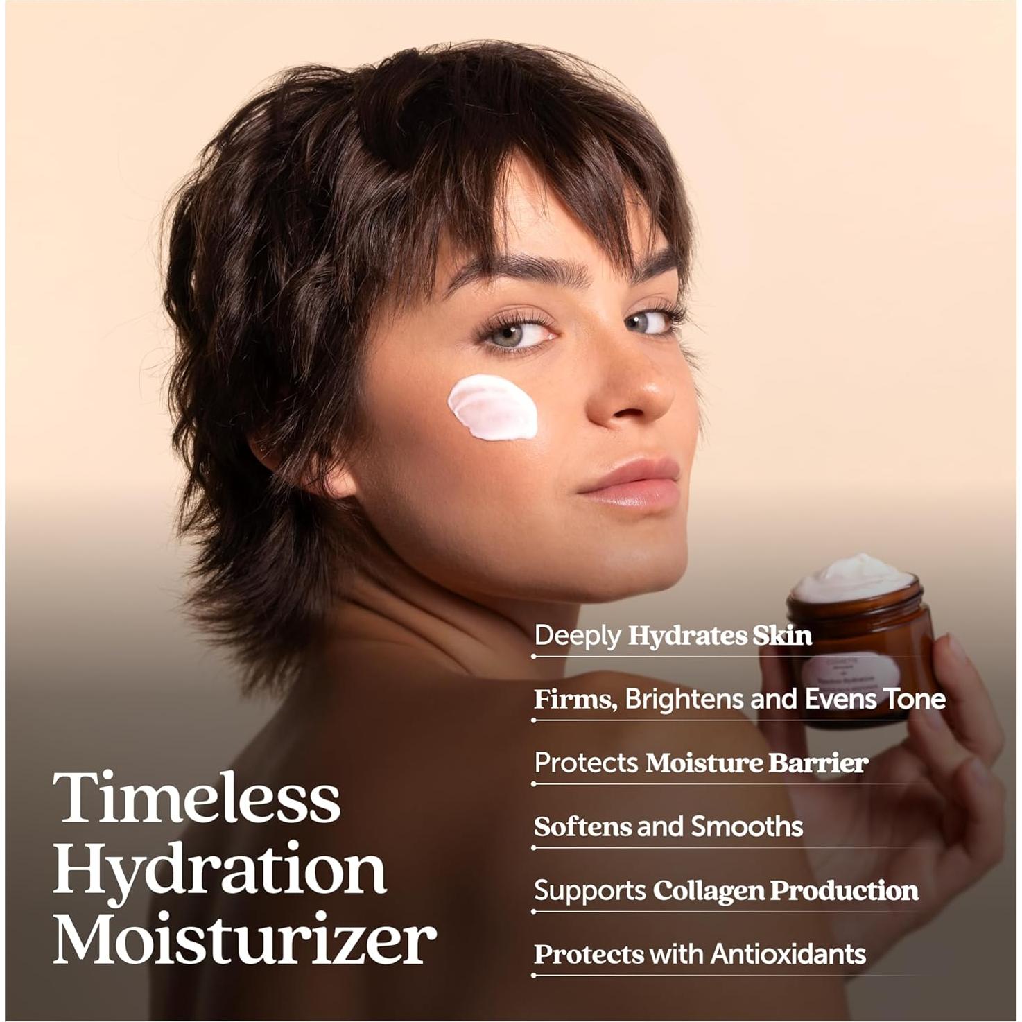 Crema Hidratante Facial Cosmette 59 ml - Anti Envejecimiento Vegana