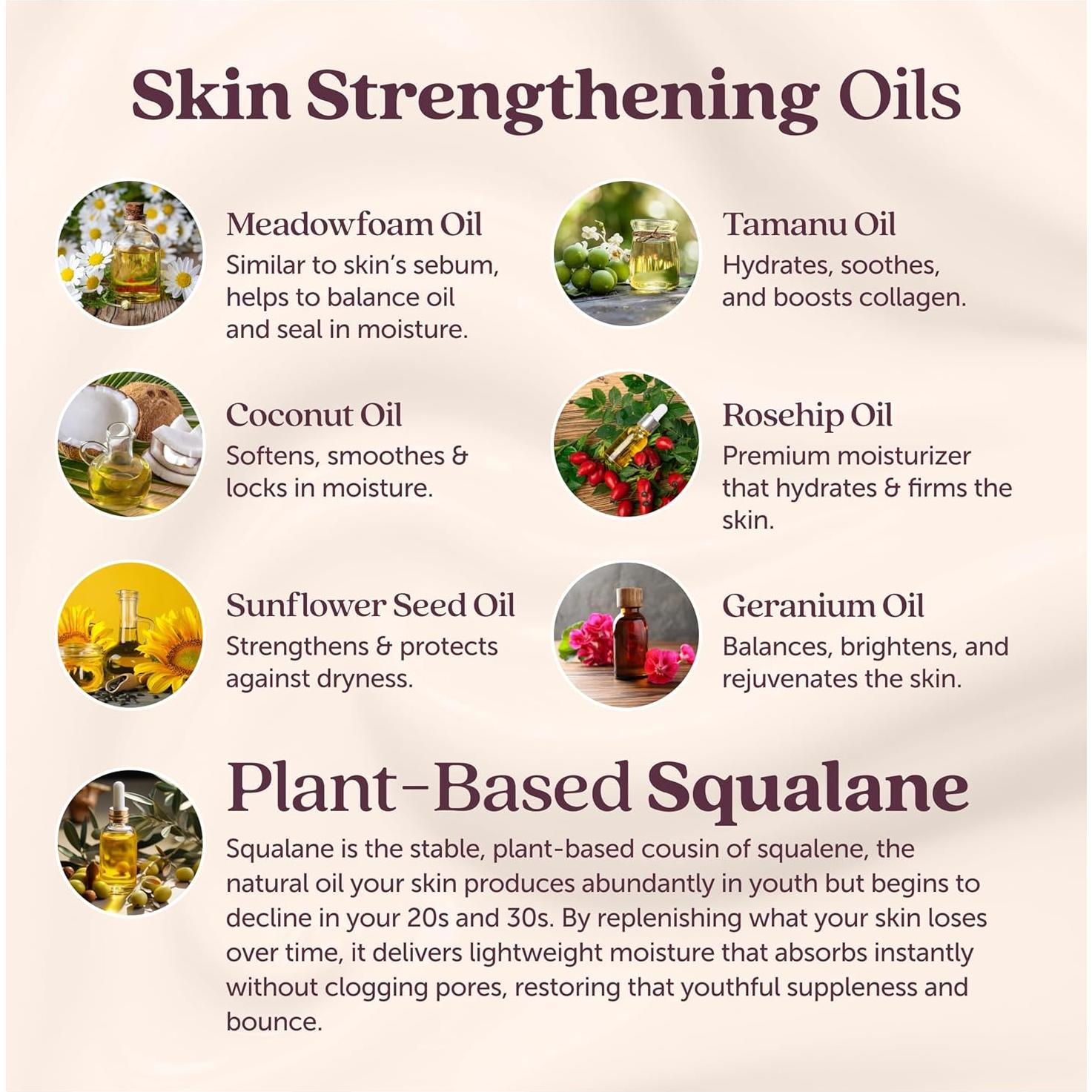 Crema Hidratante Facial Cosmette 59 ml - Anti Envejecimiento Vegana