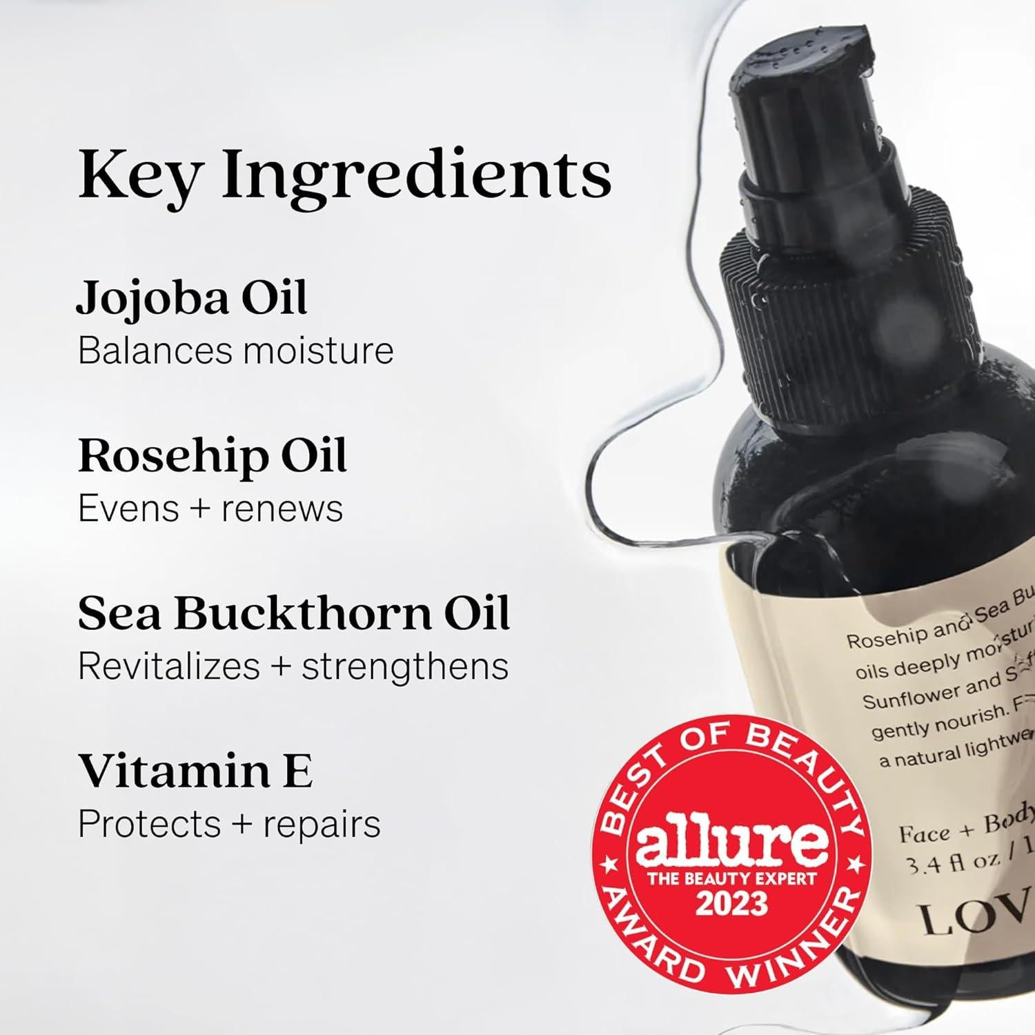 Aceite Hidratante para Cara y Cuerpo Loved01 100 ml