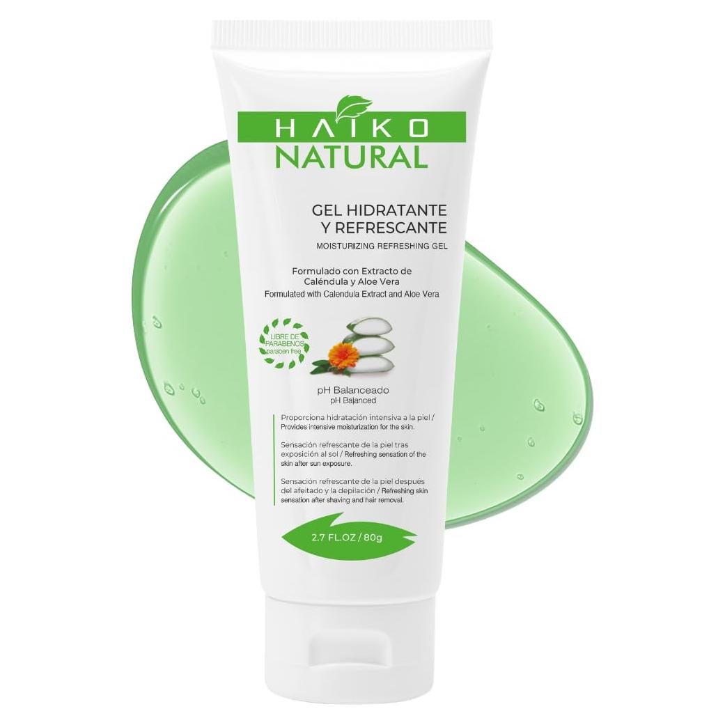 Gel Calmante Hidratante Haiko Natural con Caléndula y Aloe Vera 80 ml