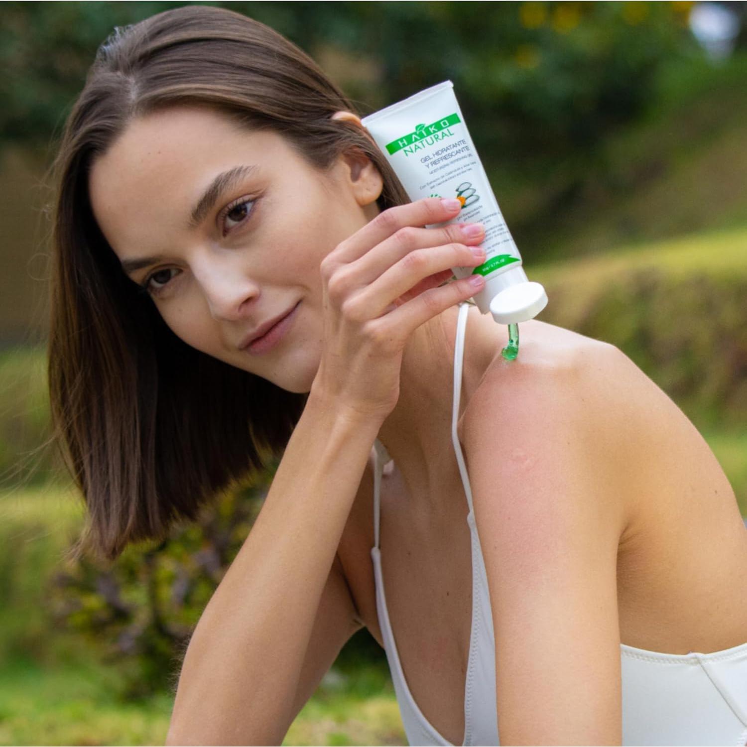 Gel Calmante Hidratante Haiko Natural con Caléndula y Aloe Vera 80 ml