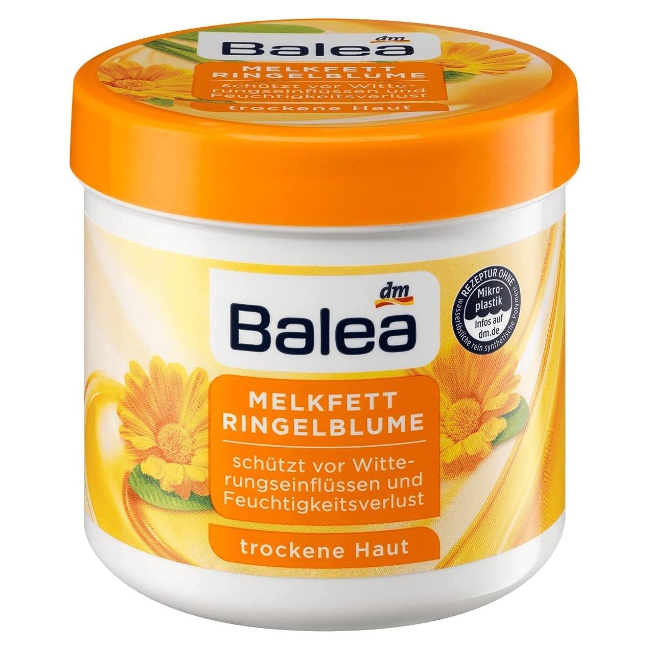 Balea Grasa de Leche Caléndula 250ml - Cuidado Piel Seca Vegano