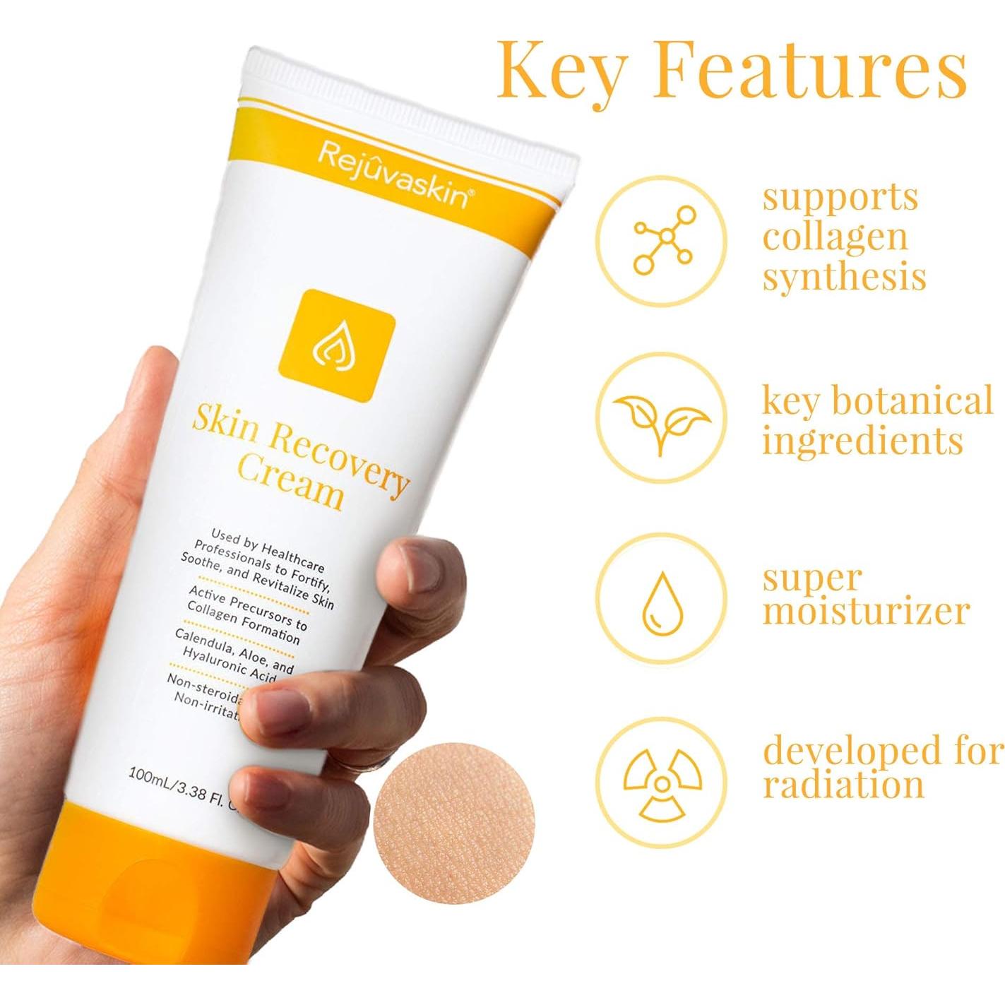 Crema Hidratante Rejuvaskin con Aloe Vera 100 ml para Piel Seca