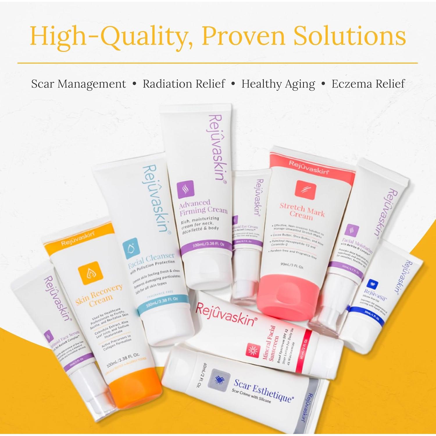 Crema Hidratante Rejuvaskin con Aloe Vera 100 ml para Piel Seca