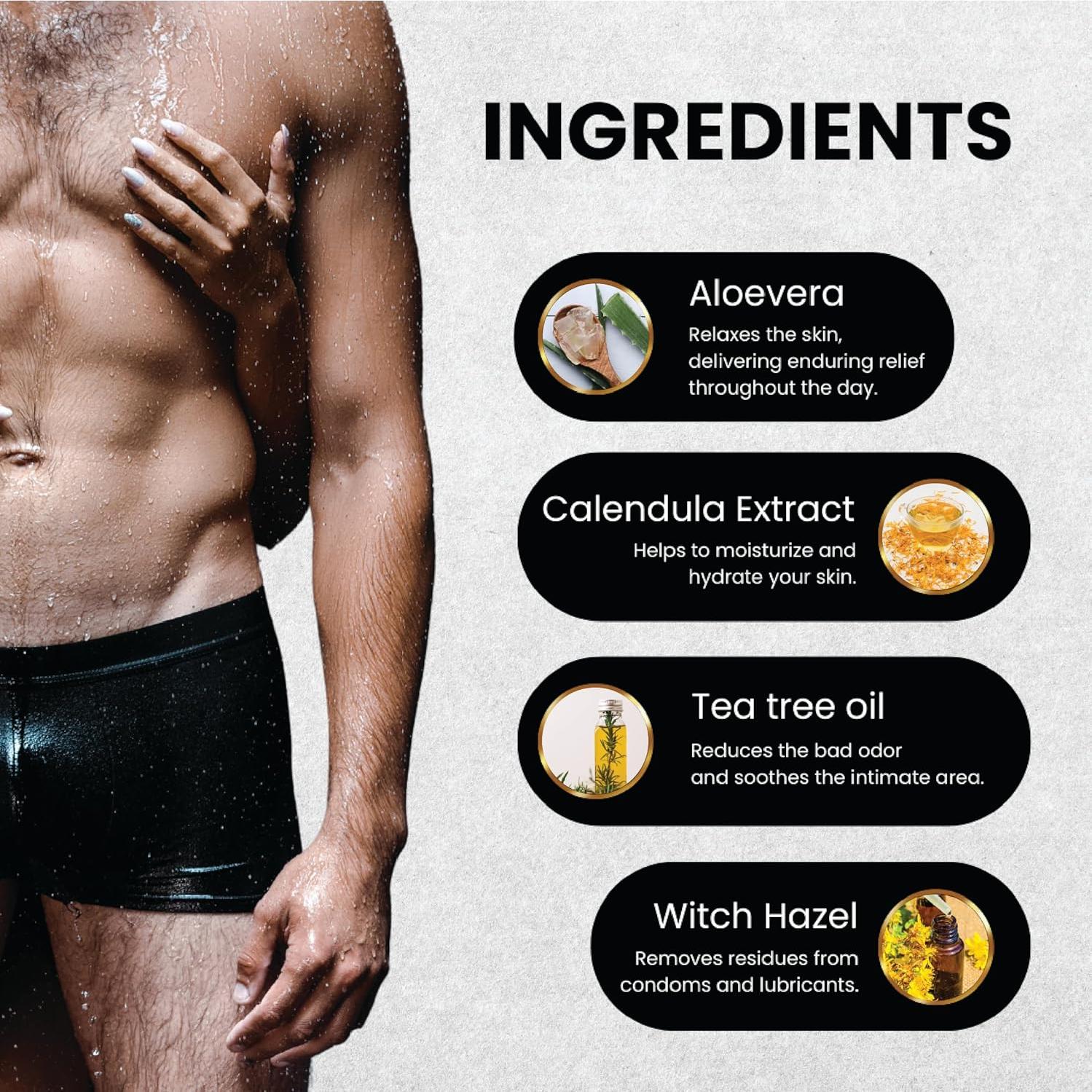 Skin Elements Lavado Íntimo Hombre Jumbo 420 ml con Recarga