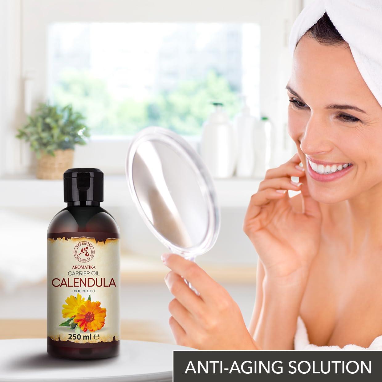 Aceite de Caléndula 250ml Aromatika - 100% Puro y Natural