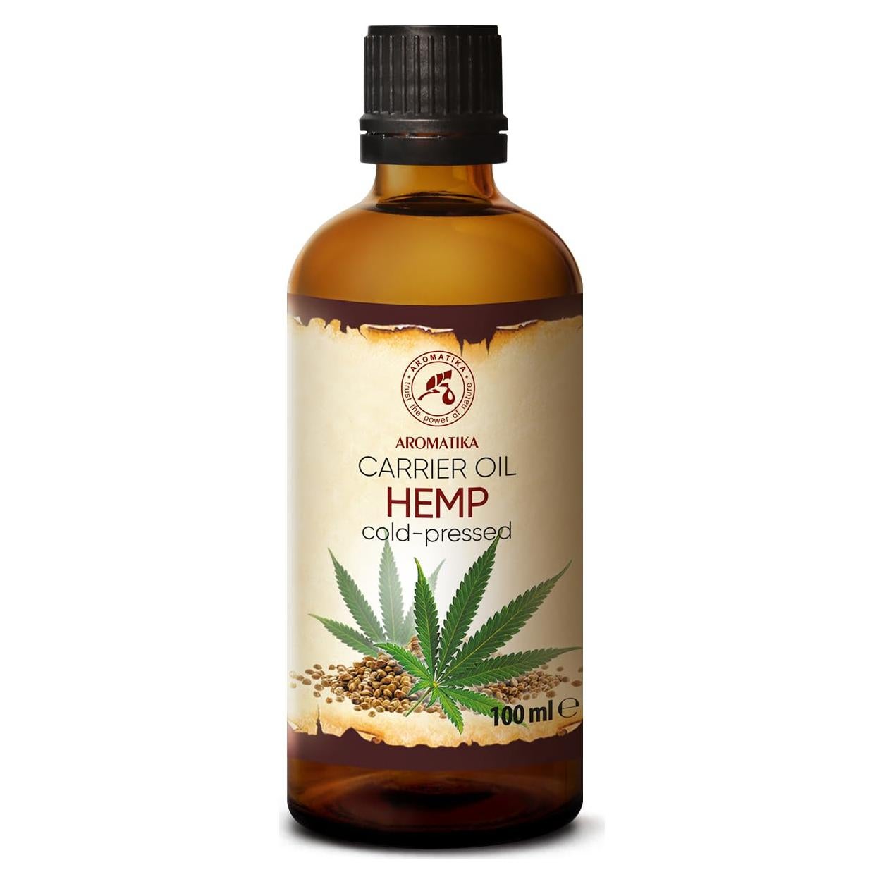 Aceite de Cañamo 100 ml Aromatika - Puro y Natural para Piel y Cabello